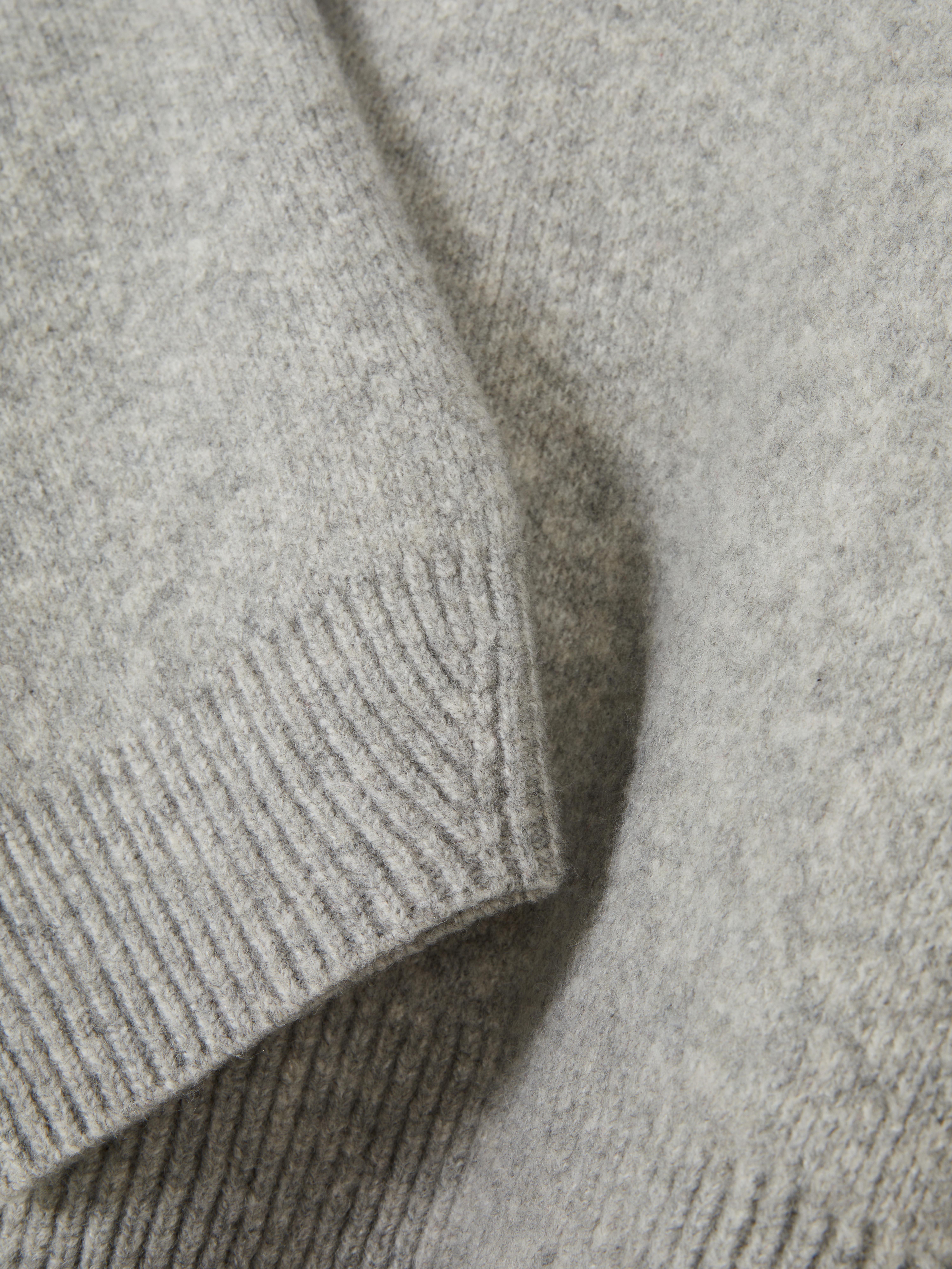 Oversized Cropped Sweater