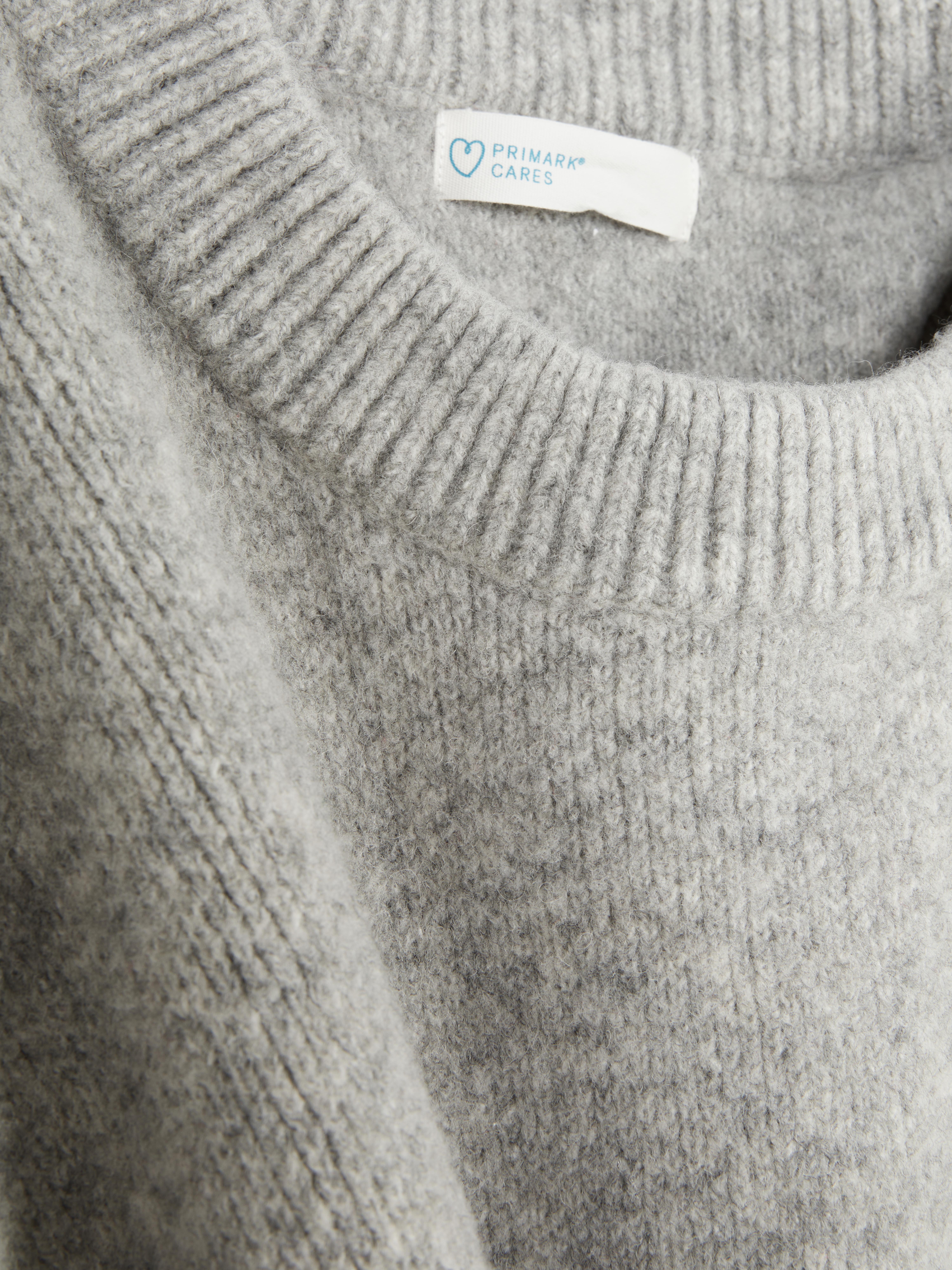 Oversized Cropped Sweater