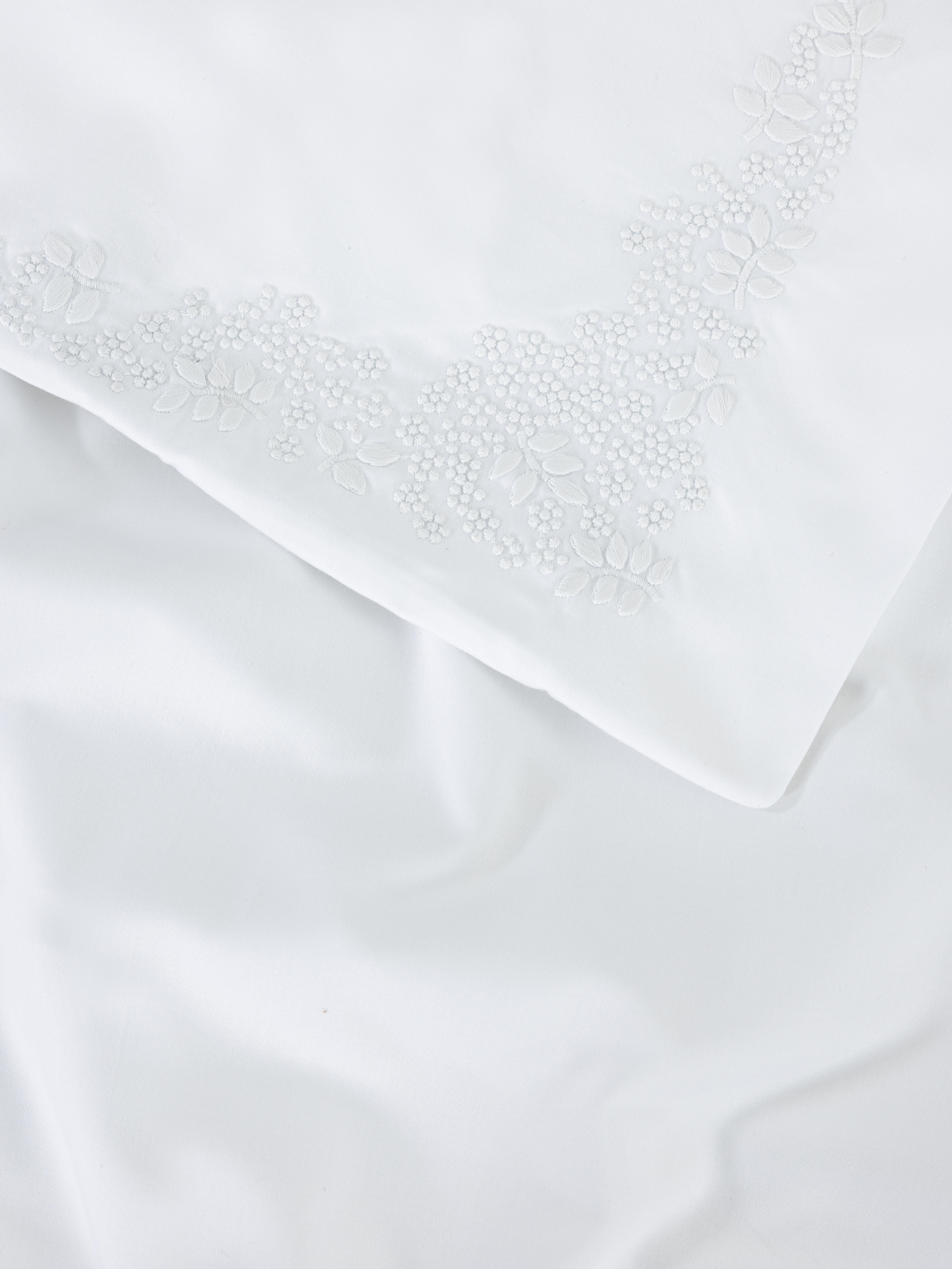 2pk The Edit 500 Thread Count Embroidered Pillowcases