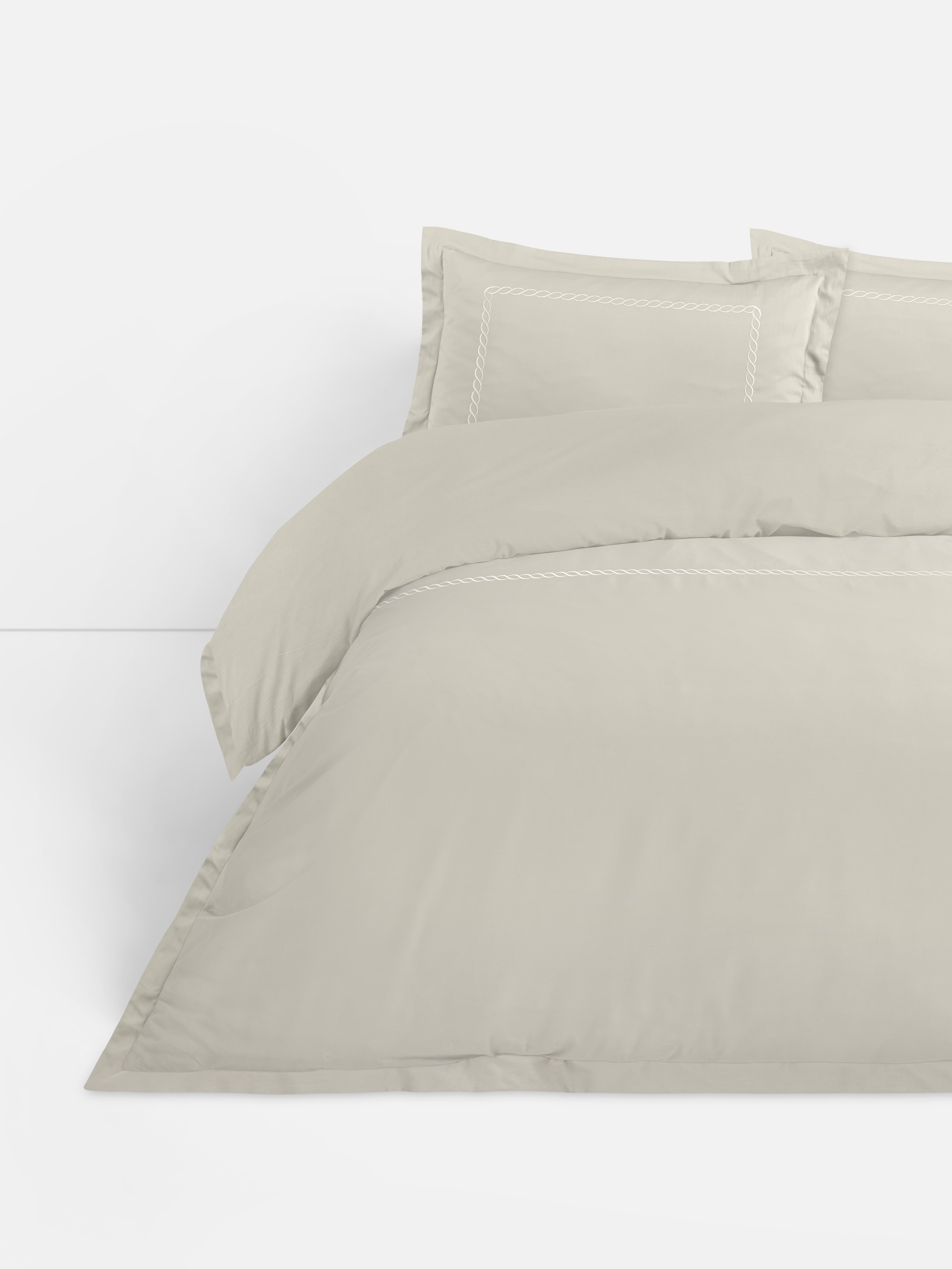 The Edit 500 Thread Count Chain King Duvet Cover Set