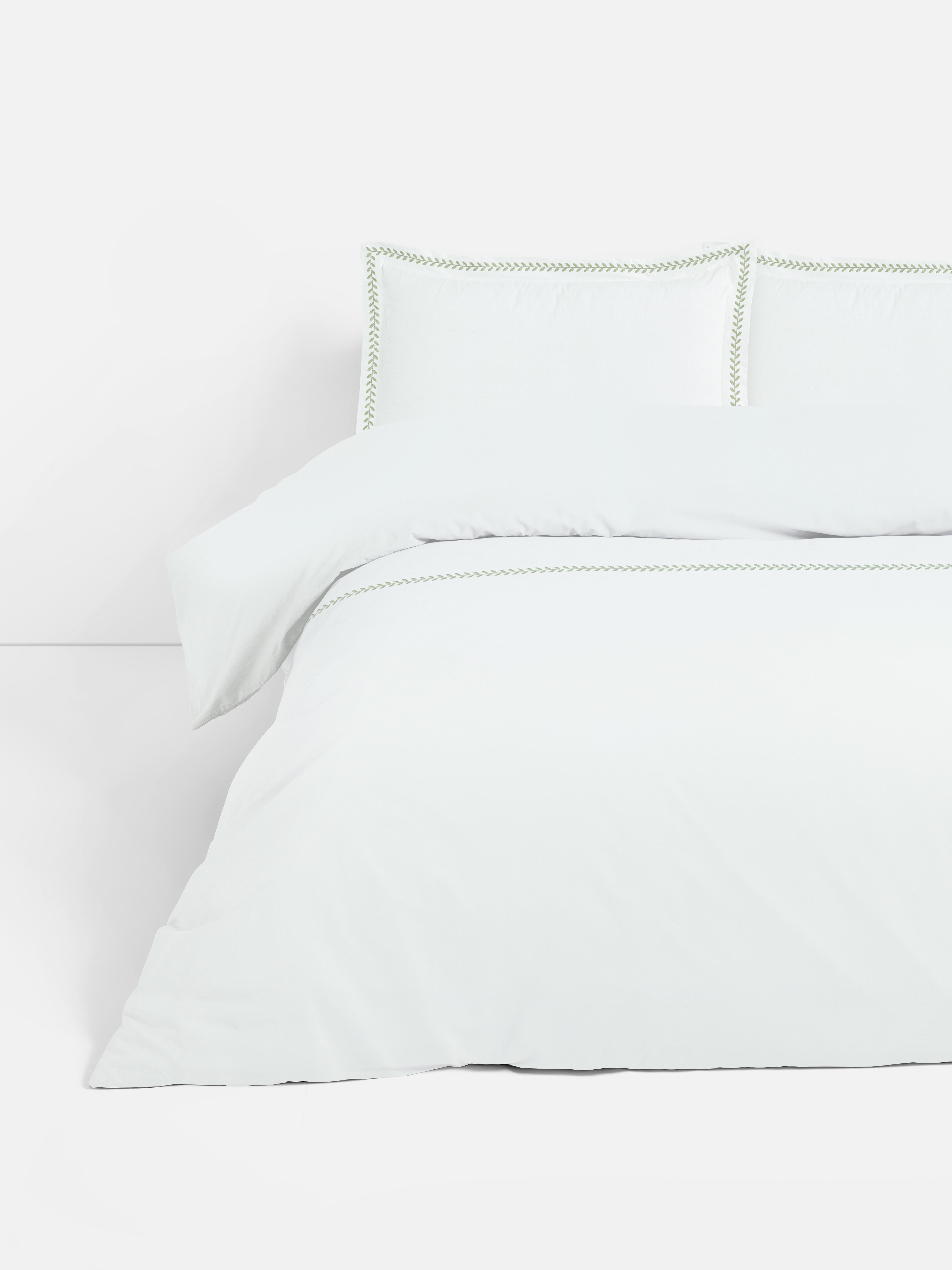 The Edit 500 Thread Count King Vine Duvet Cover Set