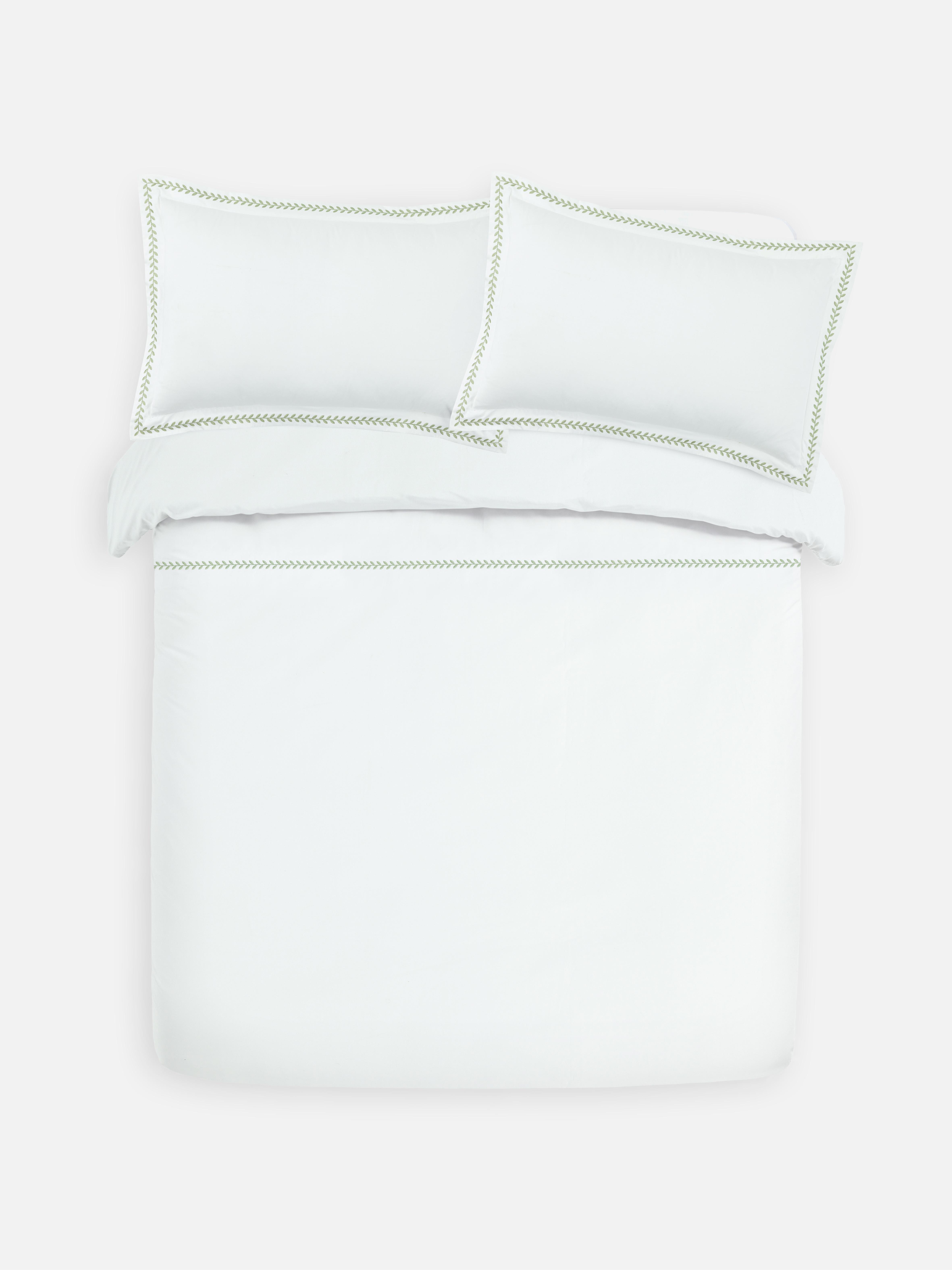 The Edit 500 Thread Count King Vine Duvet Cover Set