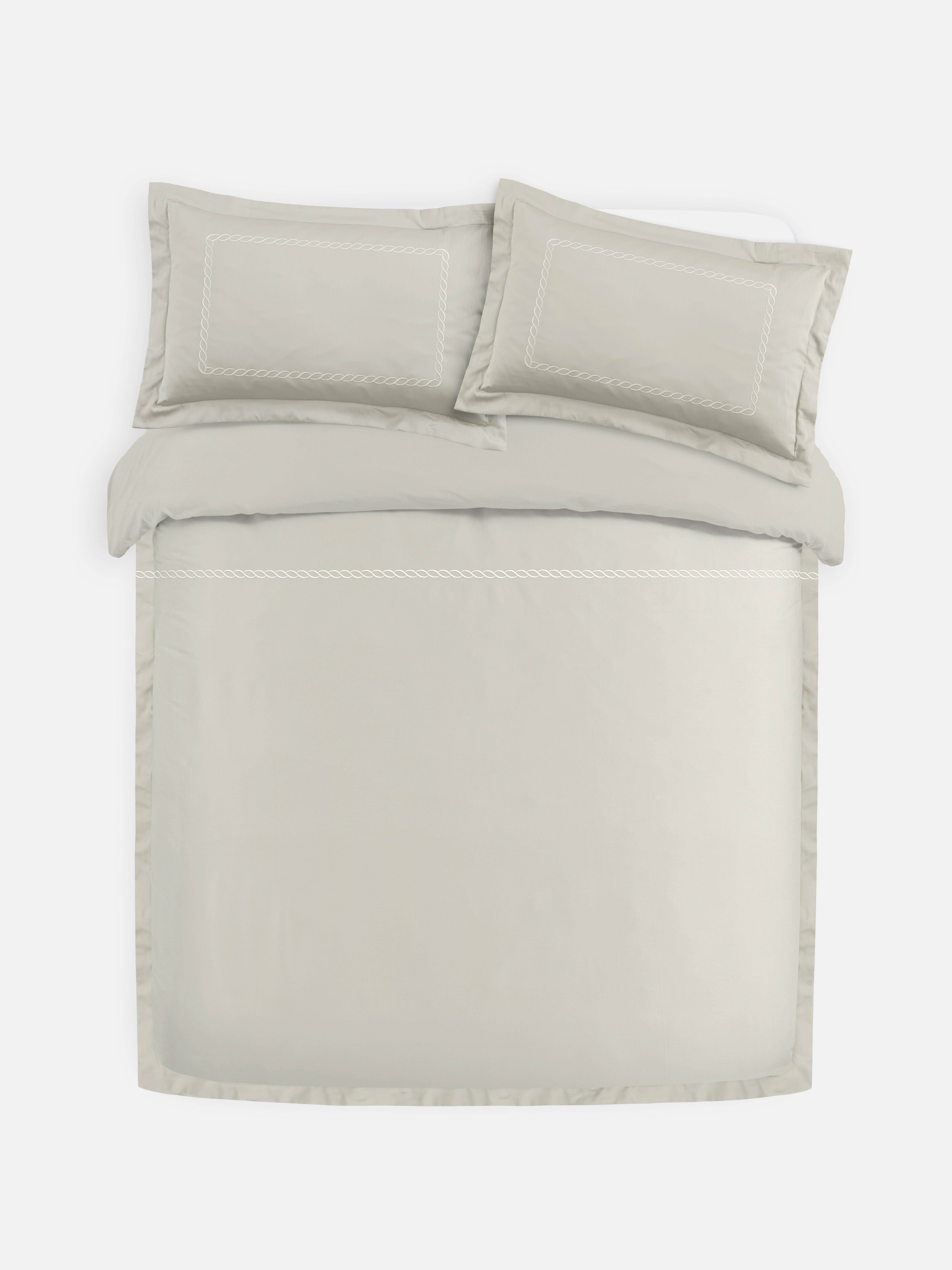 The Edit 500 Thread Count Chain Double Duvet Cover Set