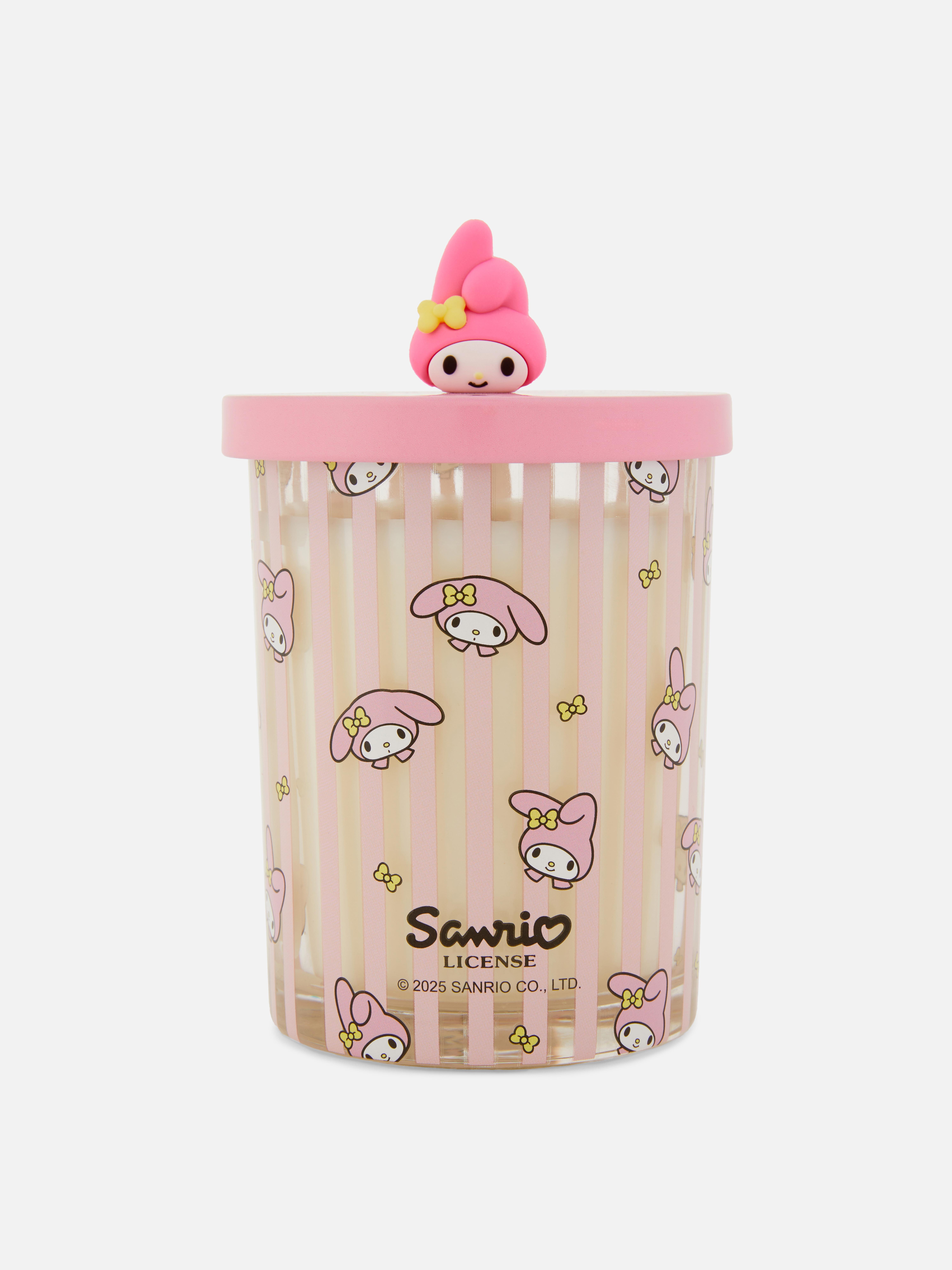 Vela aroma riscas Hello Kitty My Melody