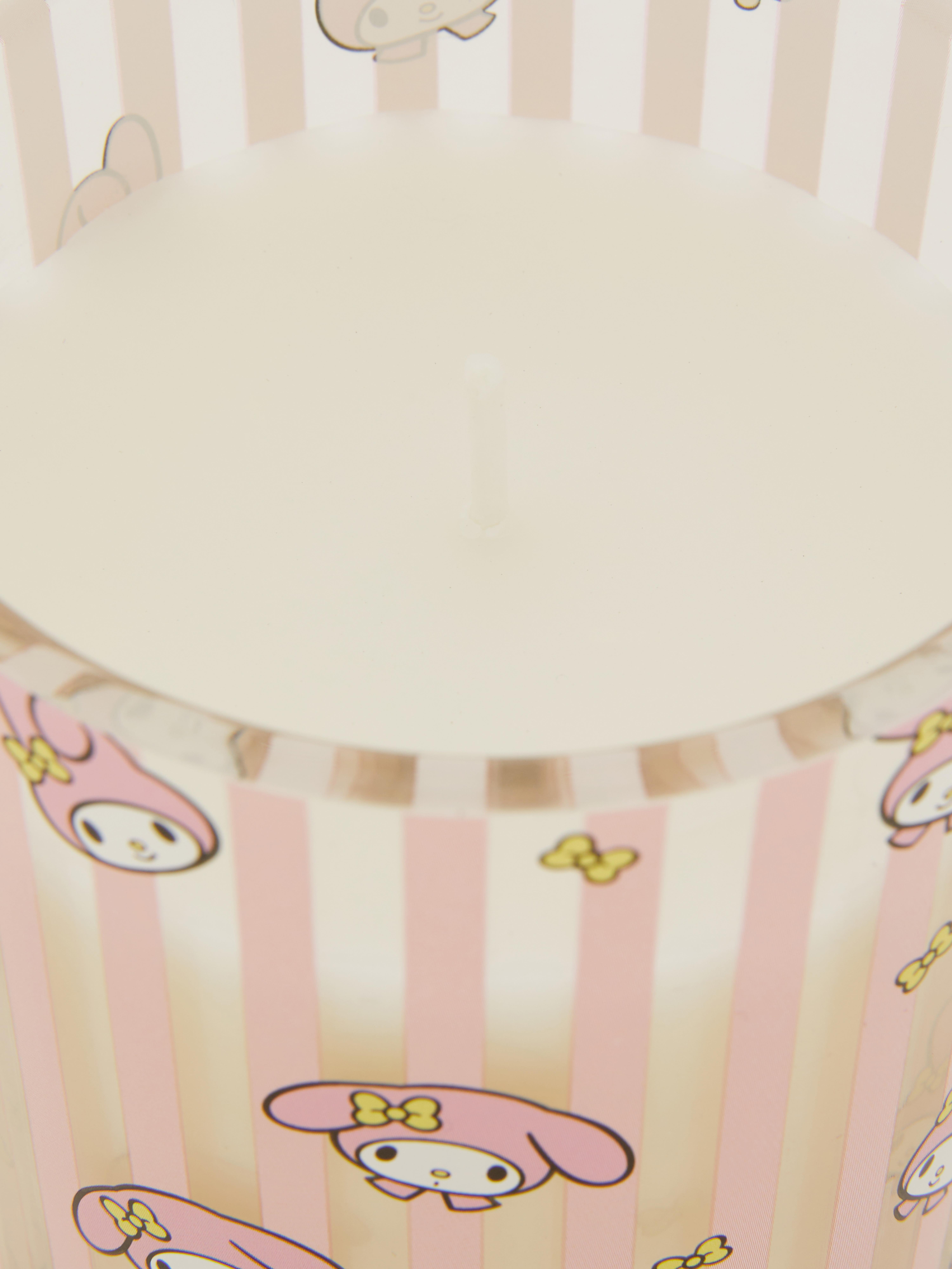 Črtasta dišeča sveča Hello Kitty My Melody