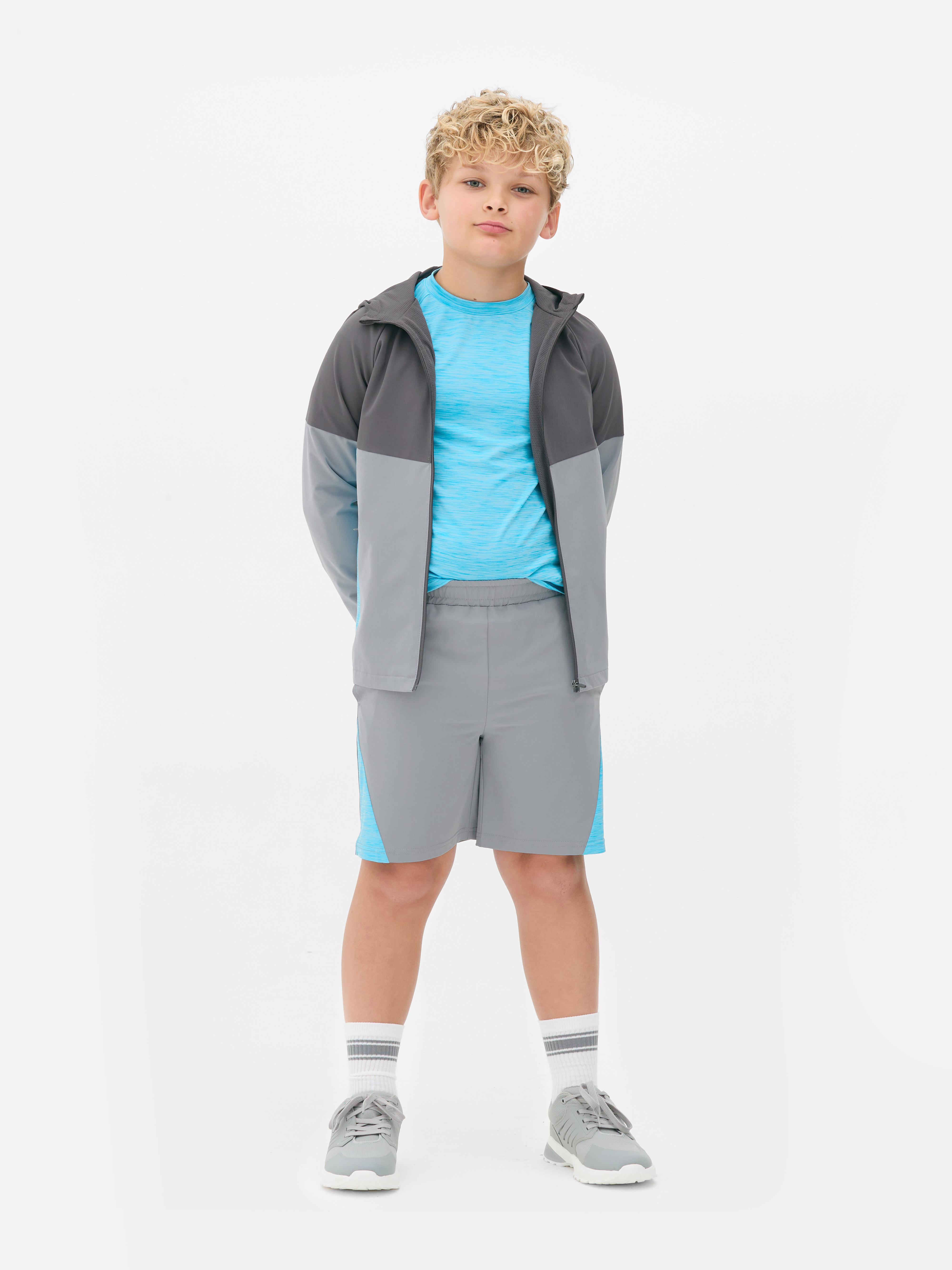 Short de sport bicolore