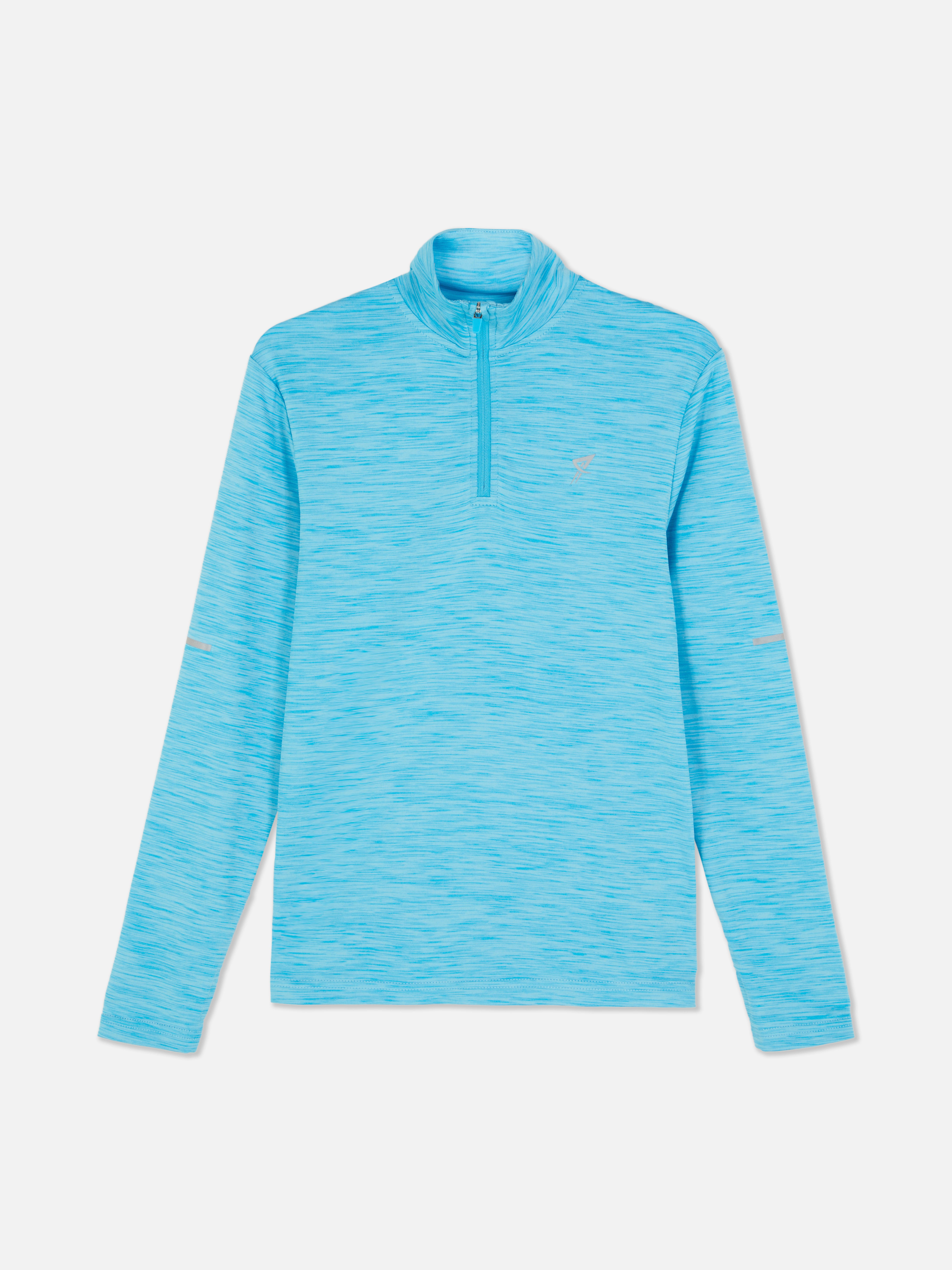 Active-Sweatshirt mit Trichterkragen