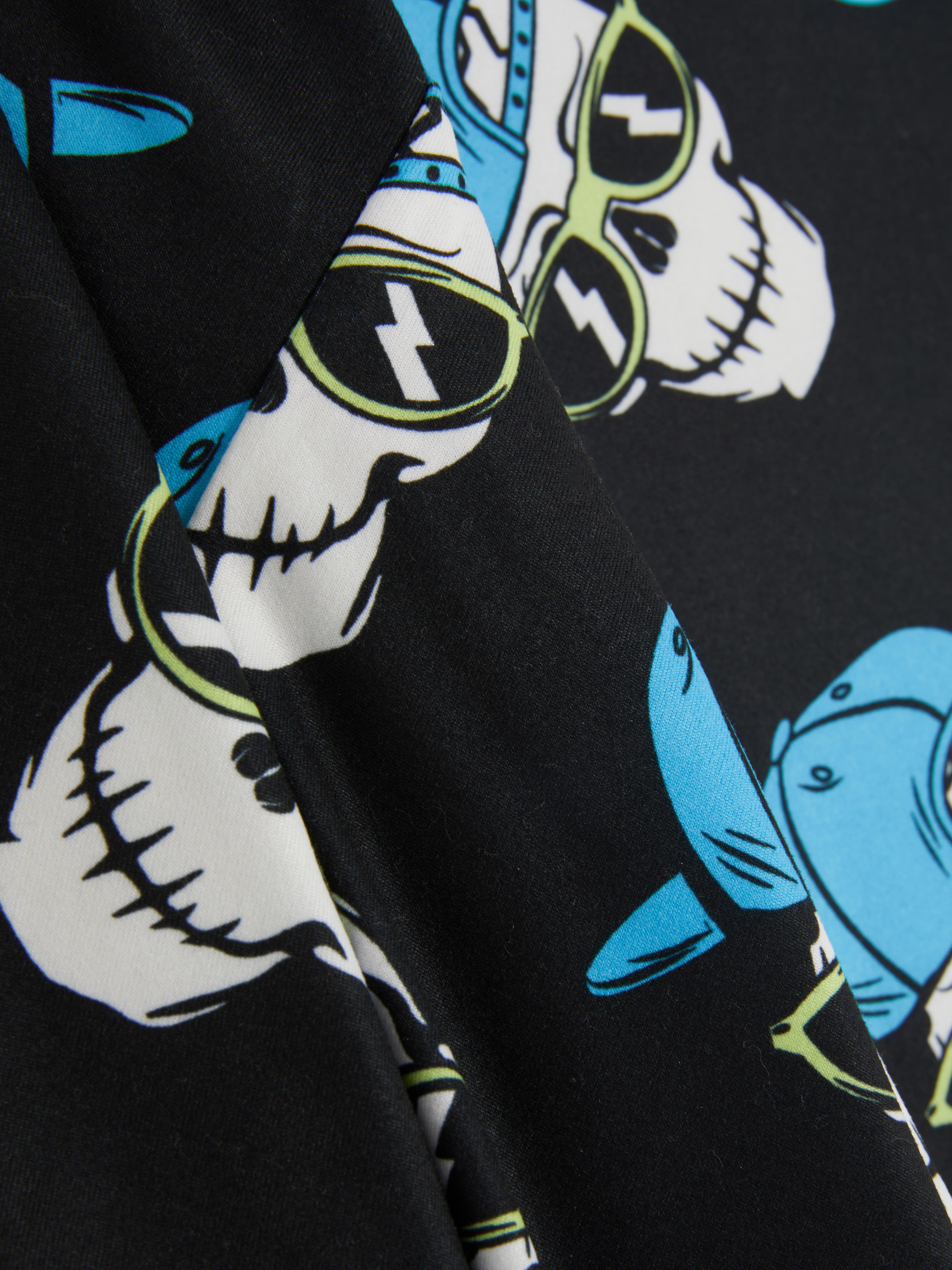 Cool Skull Short Pyjamas