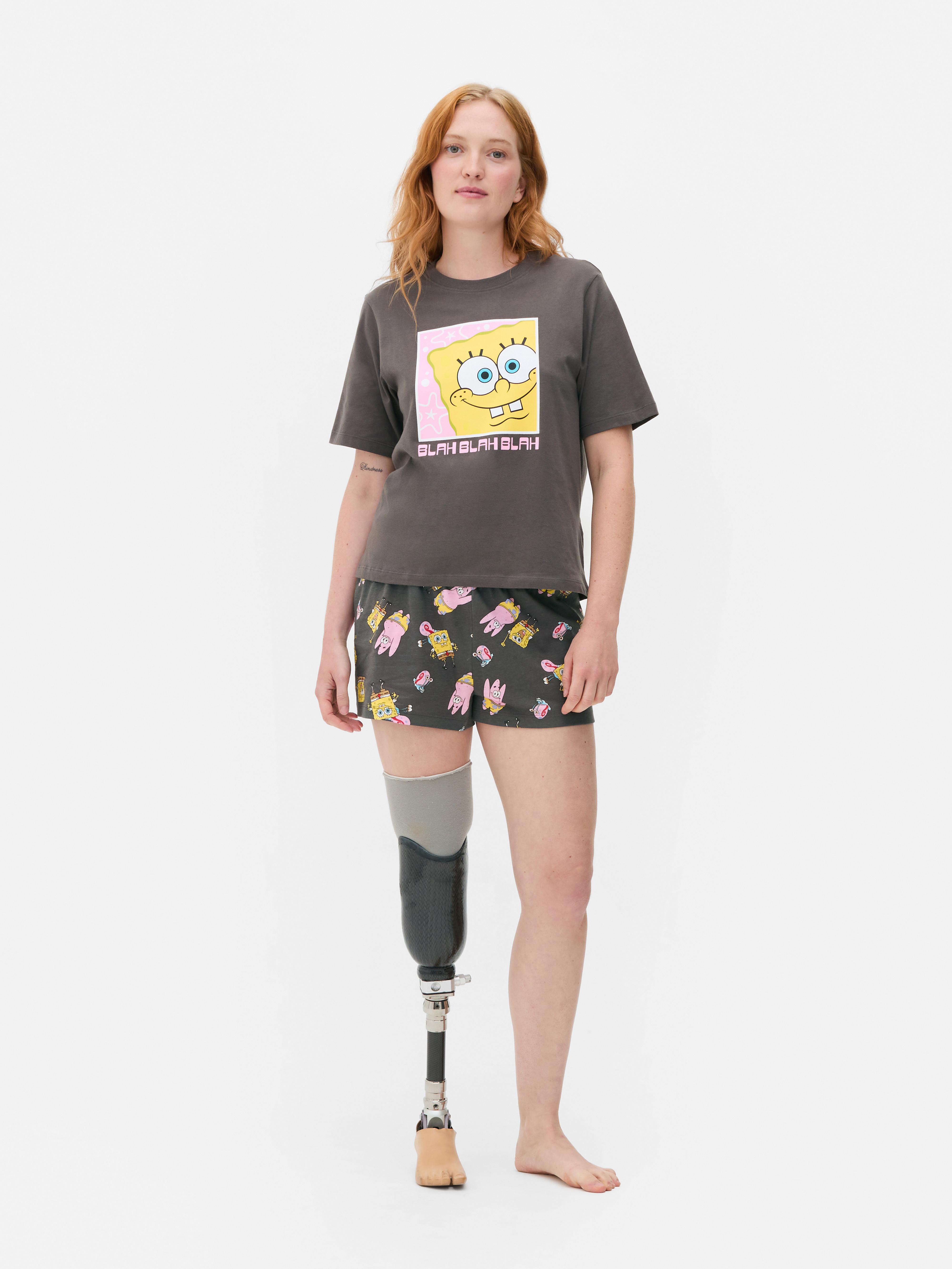 Pyžamová souprava SpongeBob v kalhotách