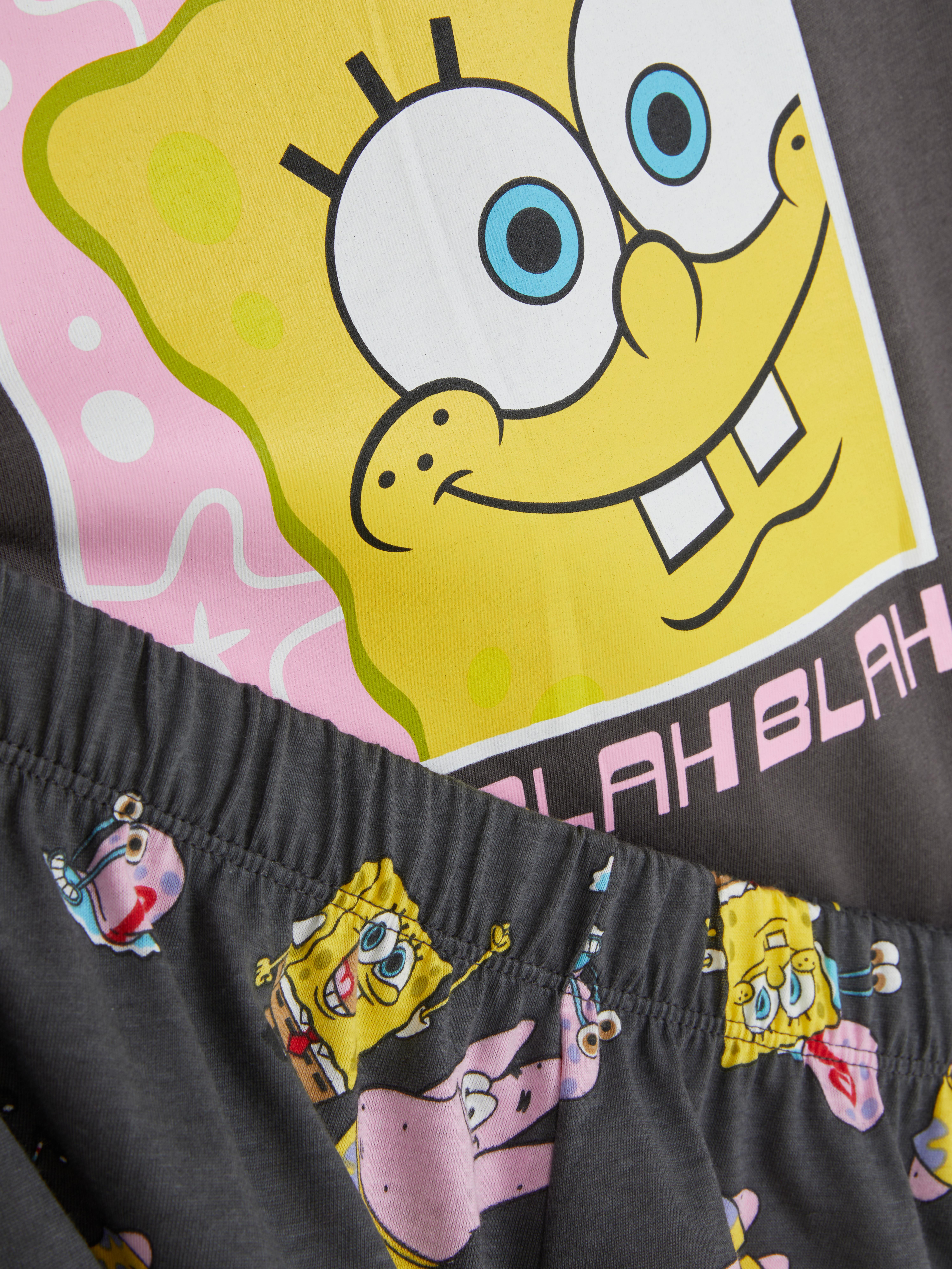 Women's Charcoal SpongeBob SquarePants Pajama Set | Primark