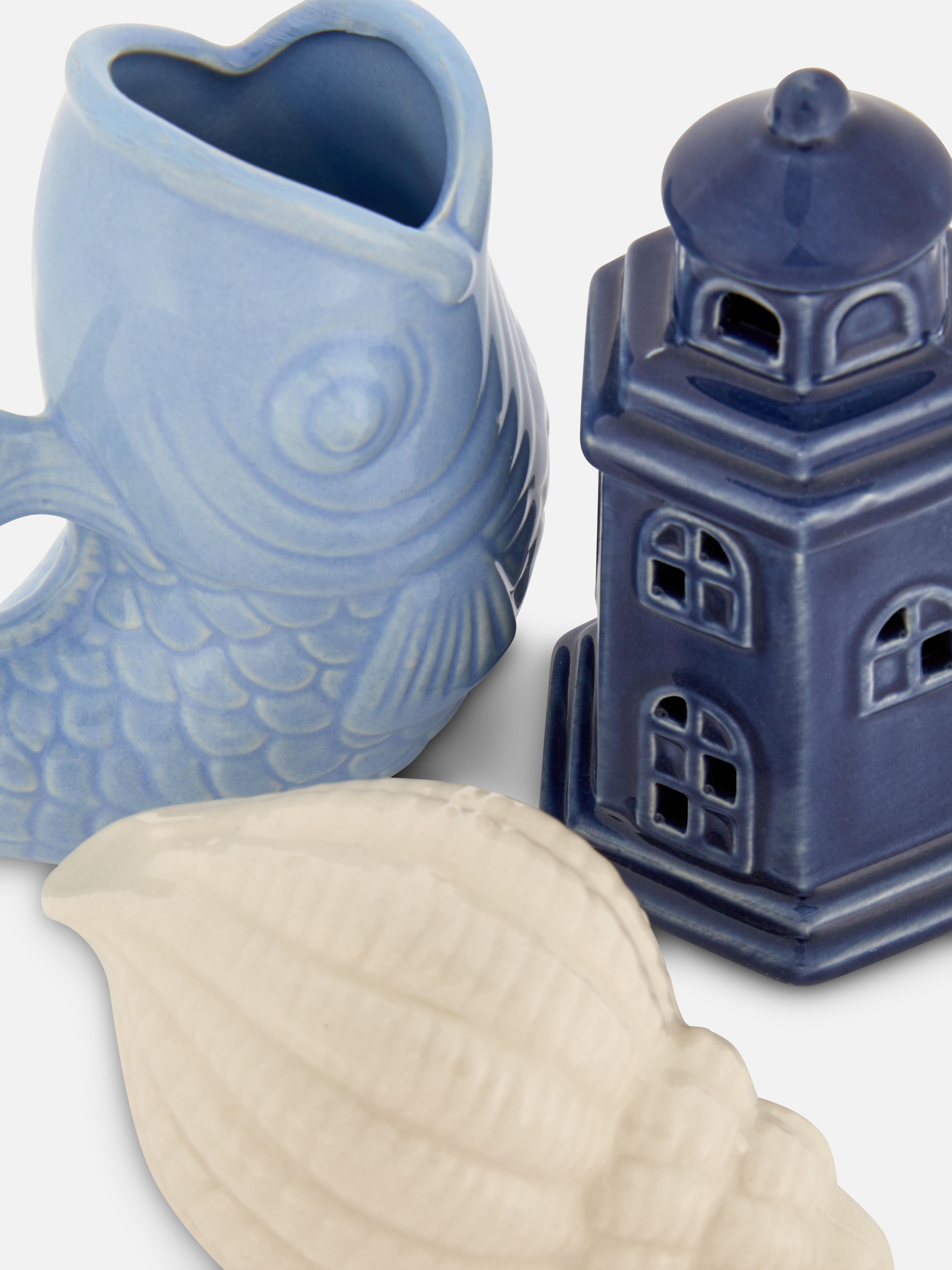 Decoraties met kustthema, set van 3