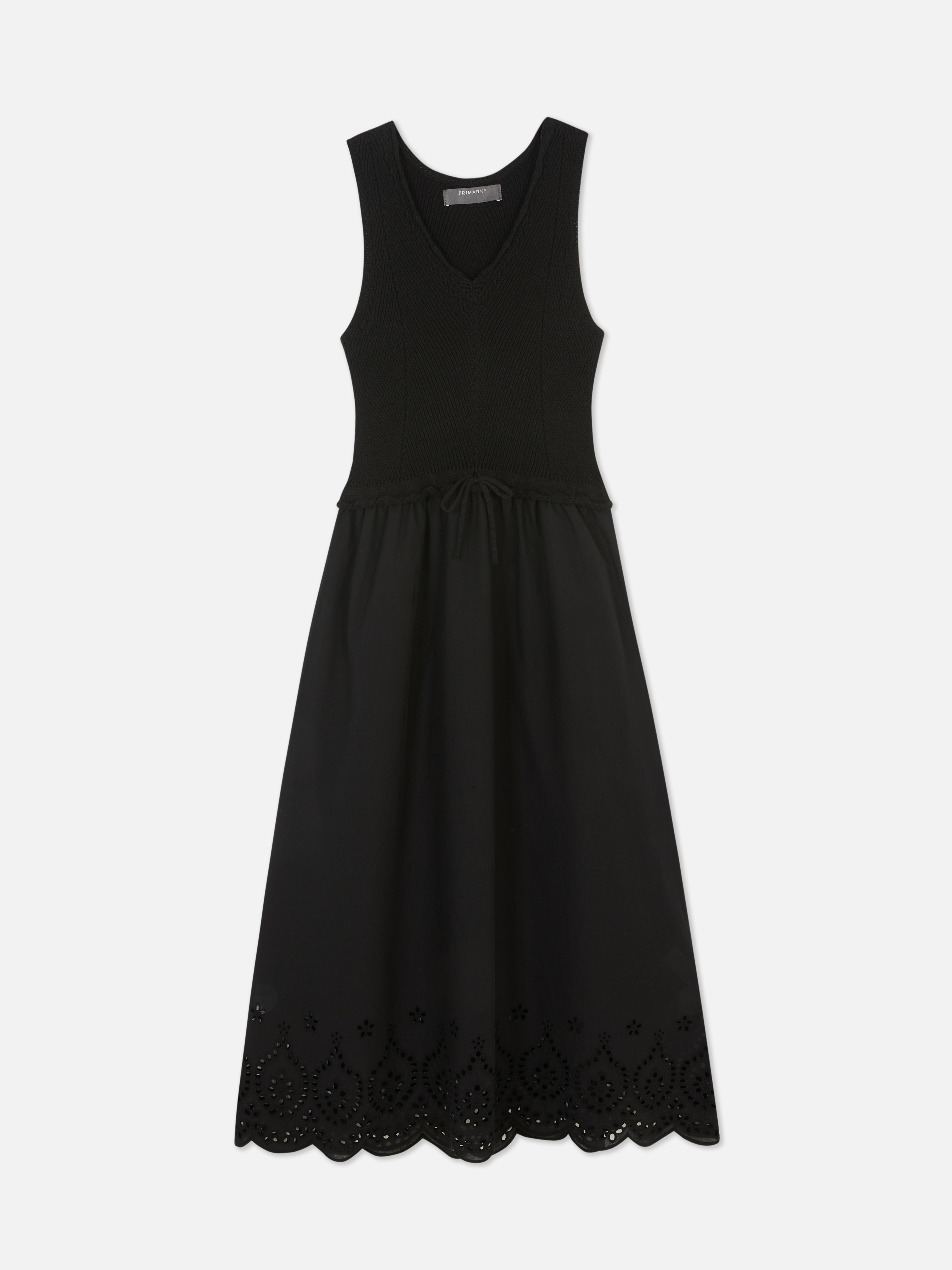 Eyelet Maxi Dress