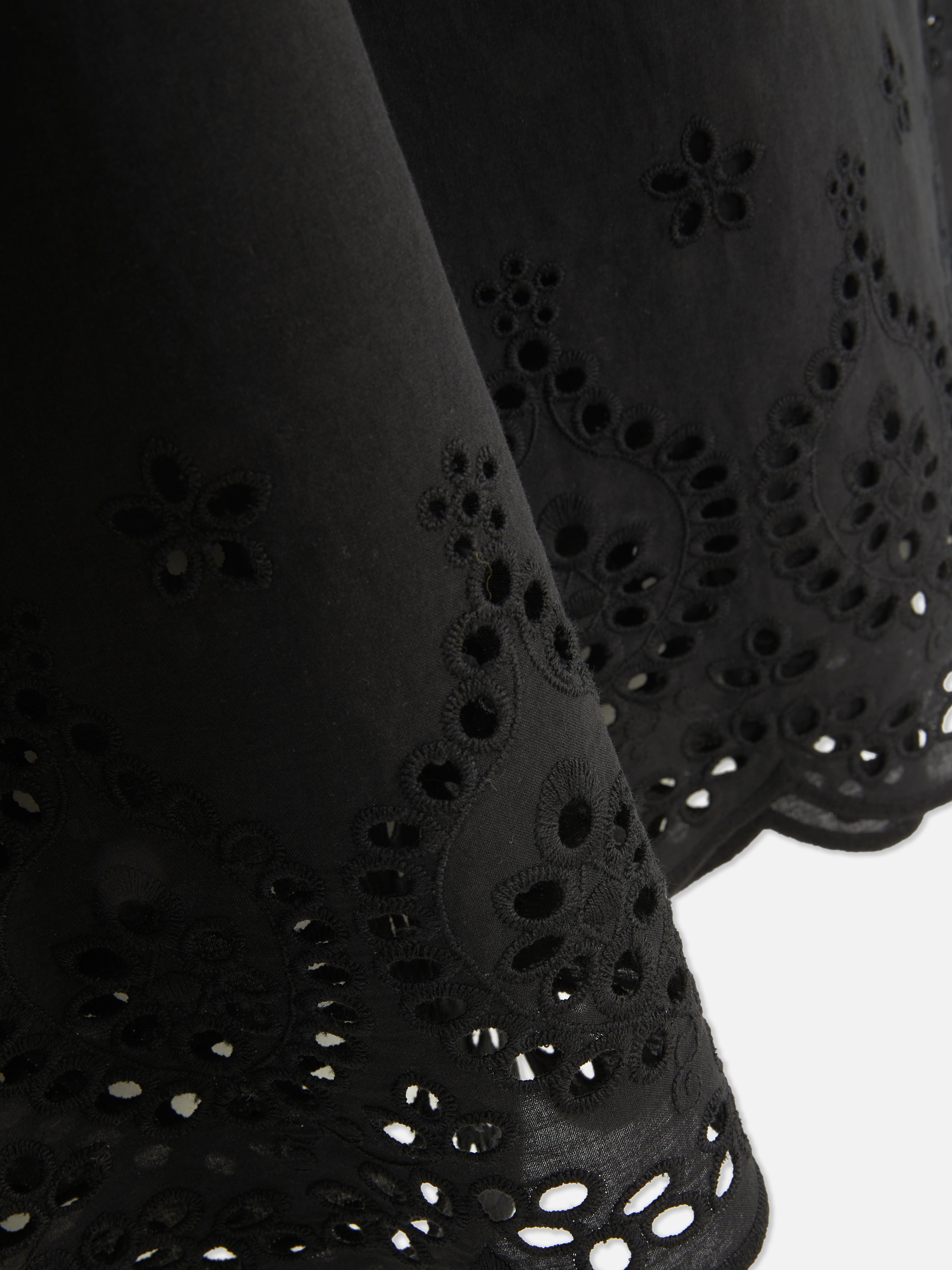 Eyelet Maxi Dress