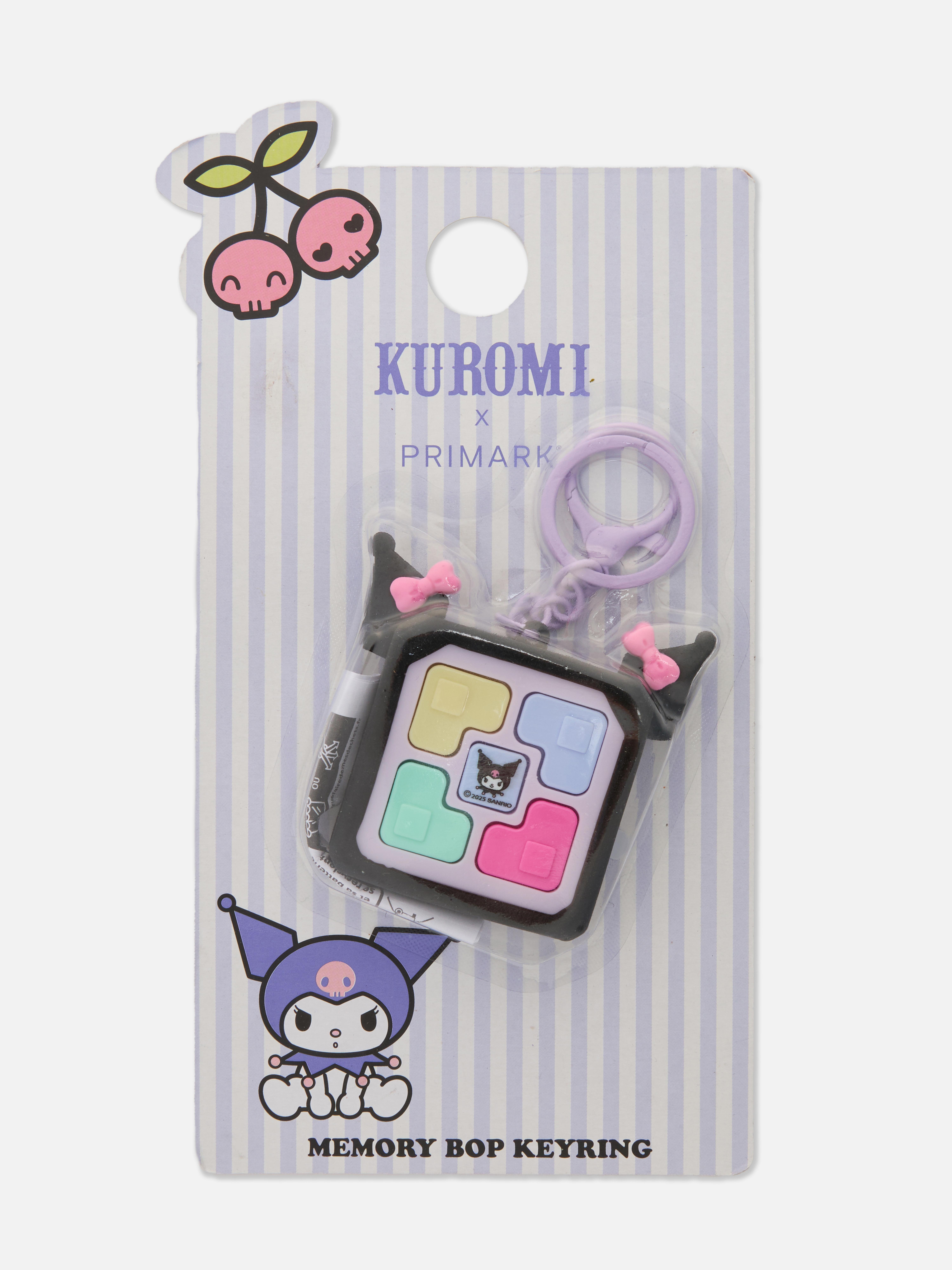 Přívěsek na klíče s paměťovou hrou Hello Kitty Kuromi