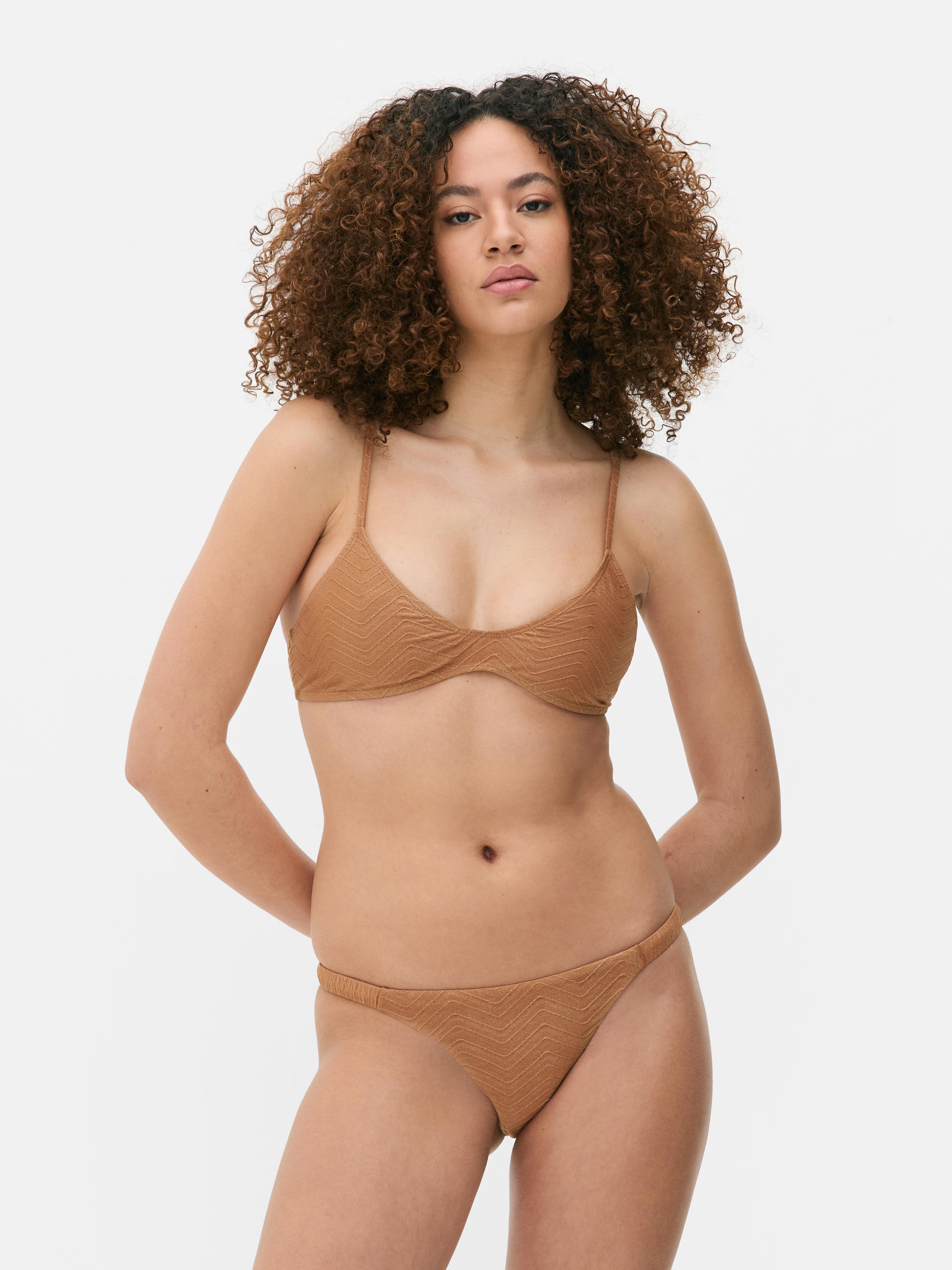 Zig Zag Bikini Top