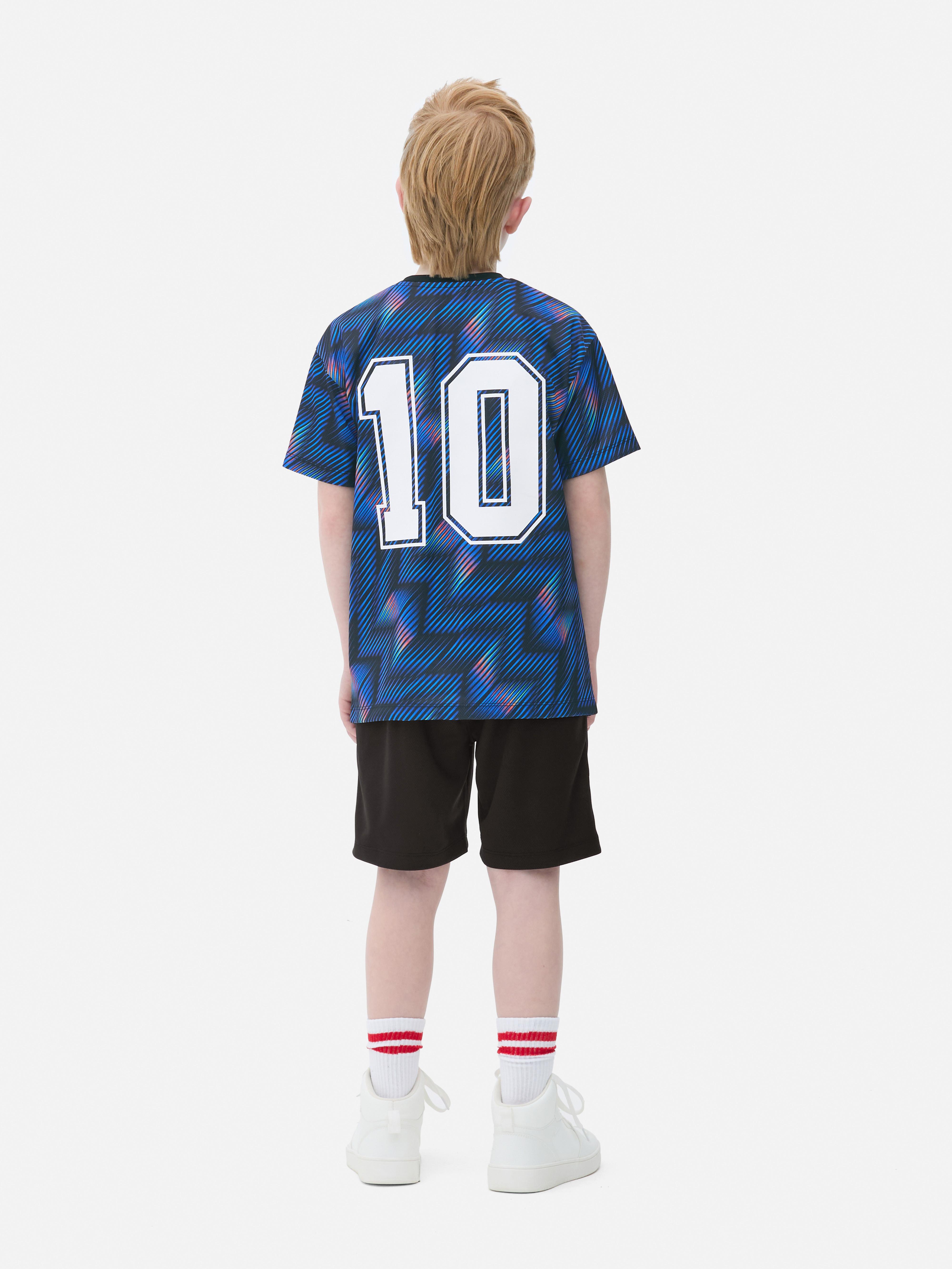 Conjunto t-shirt/calções futebol