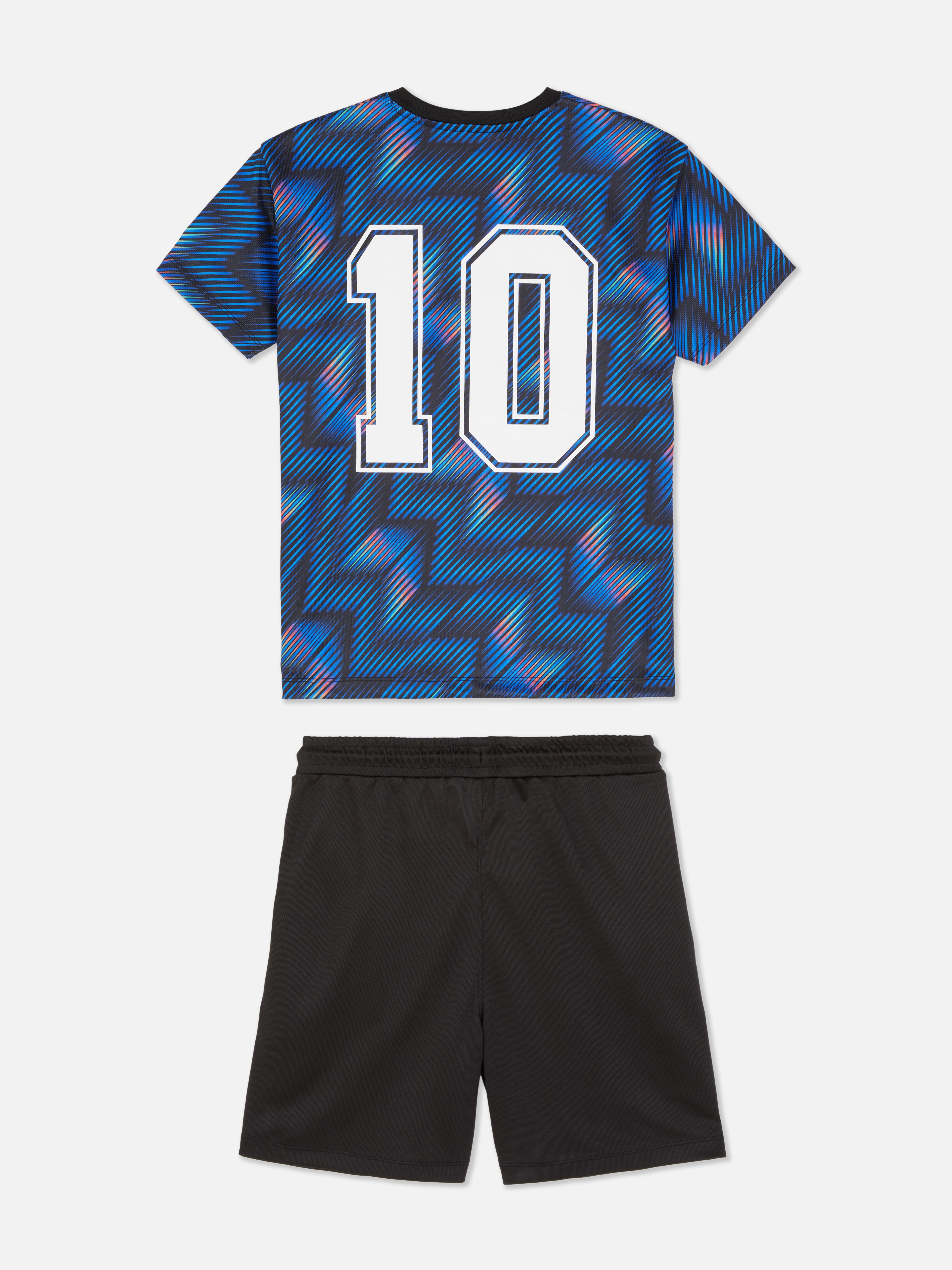 Conjunto t-shirt/calções futebol