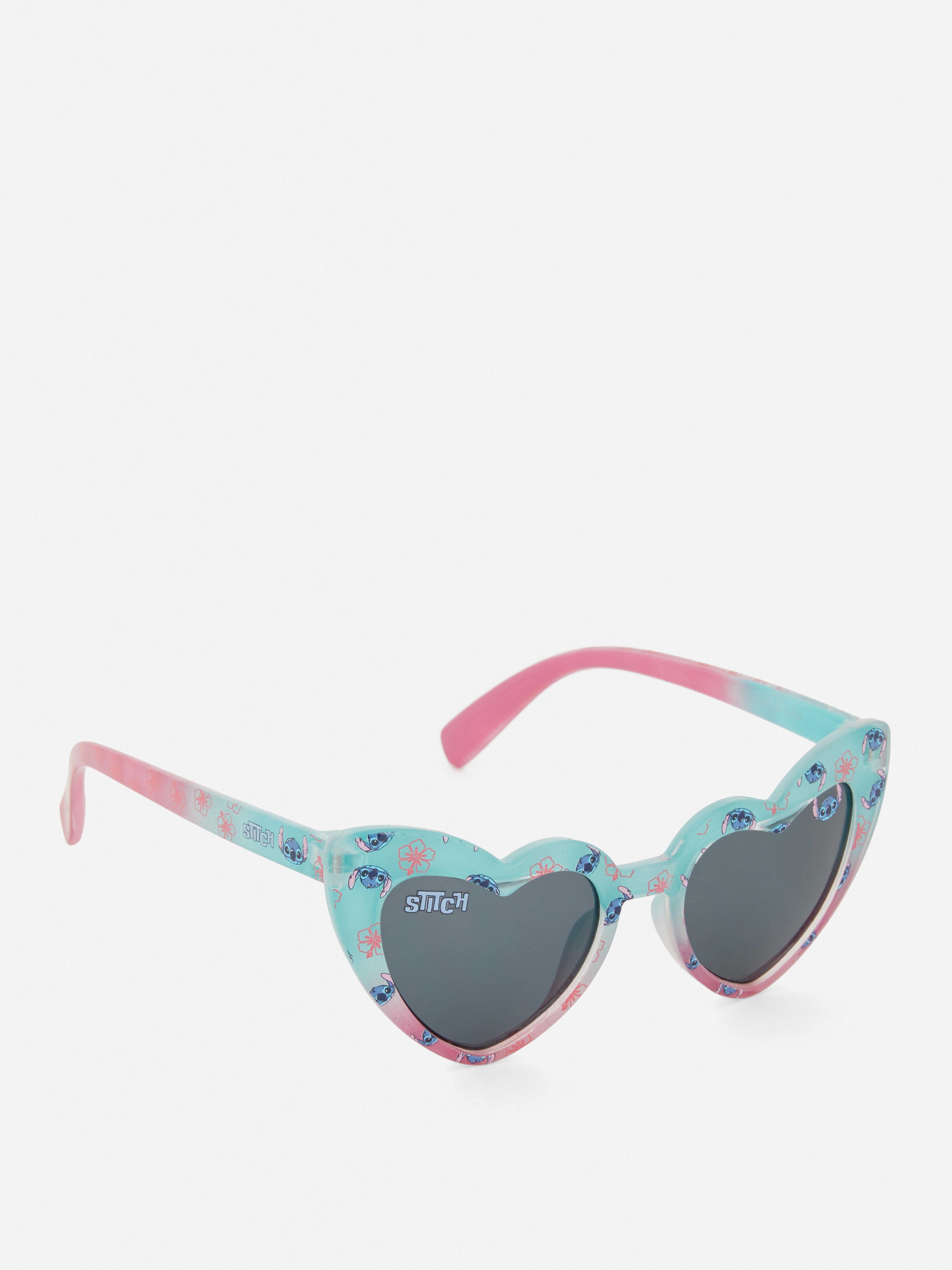 Lunettes de soleil en forme de cœur Disney Stitch