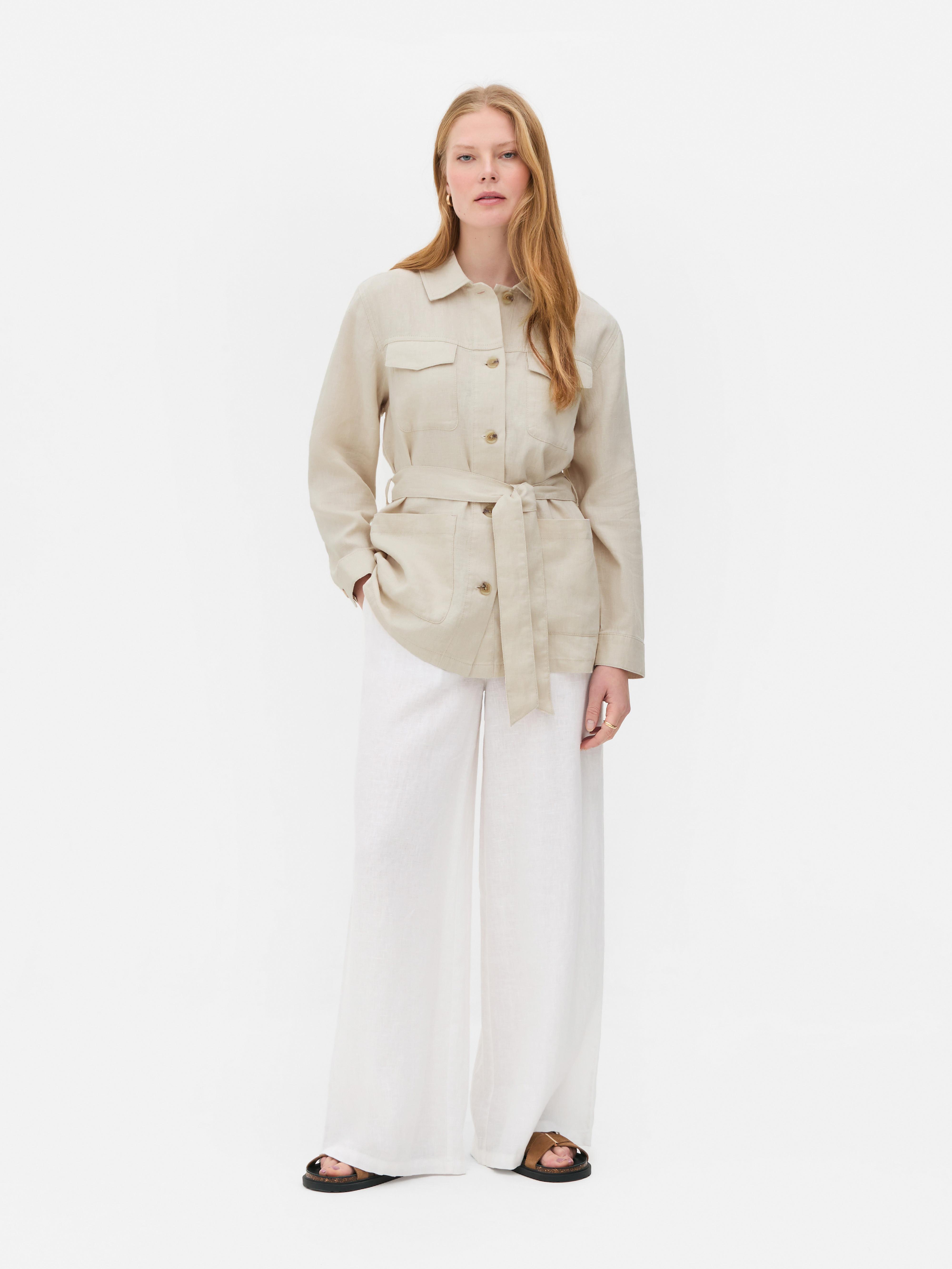 Linnen shacket The Edit