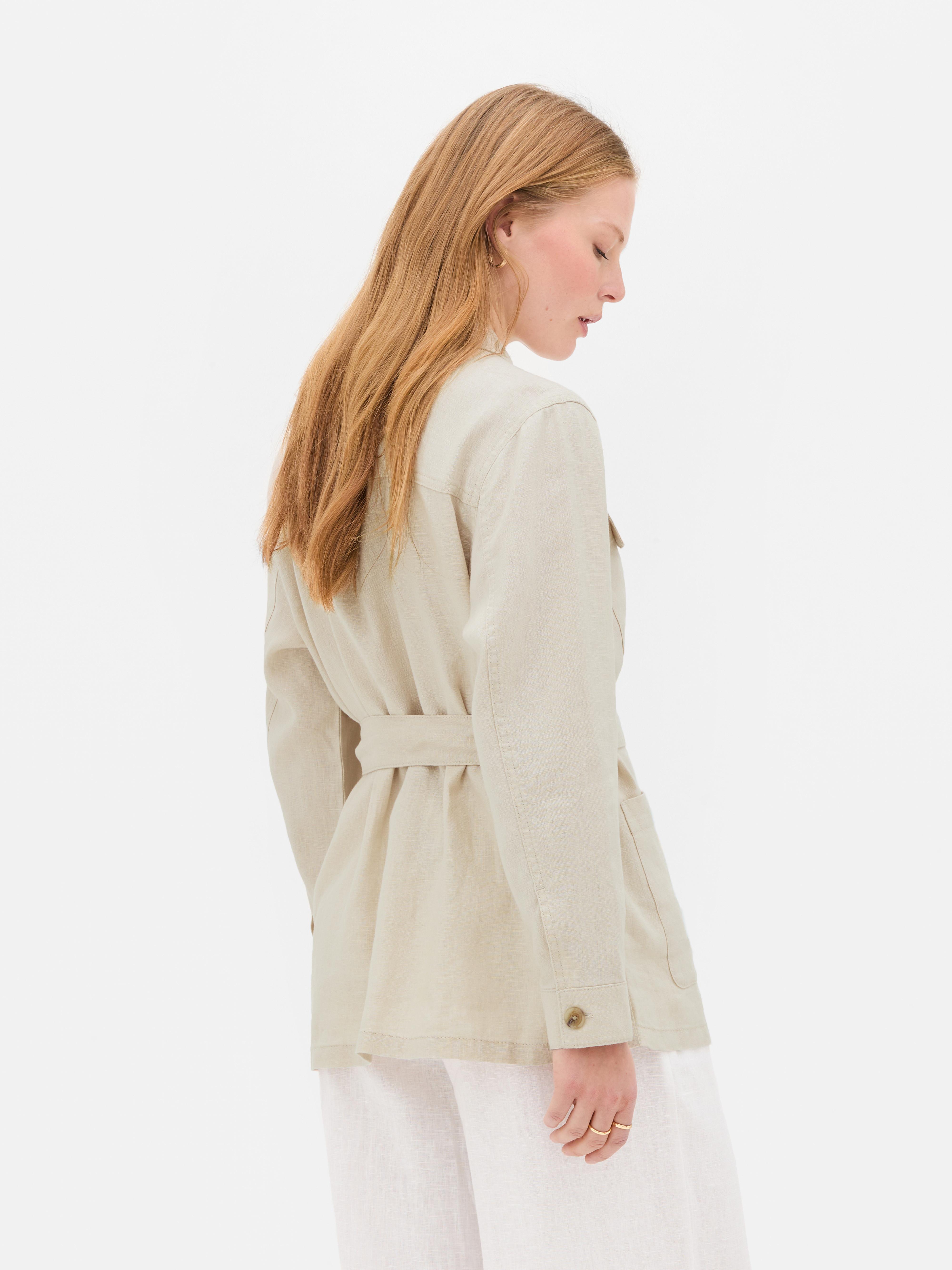 Linnen shacket The Edit