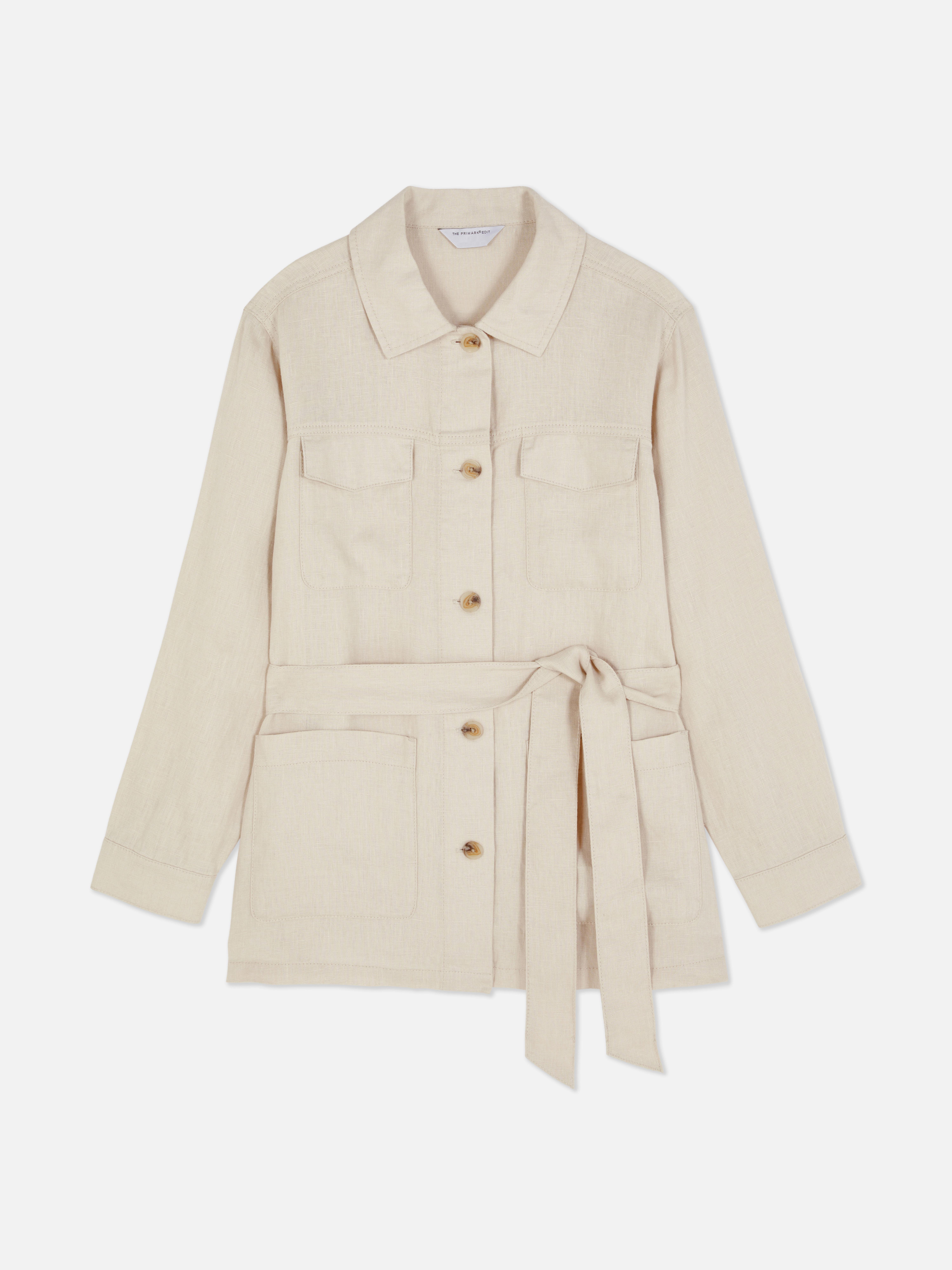 Linnen shacket The Edit