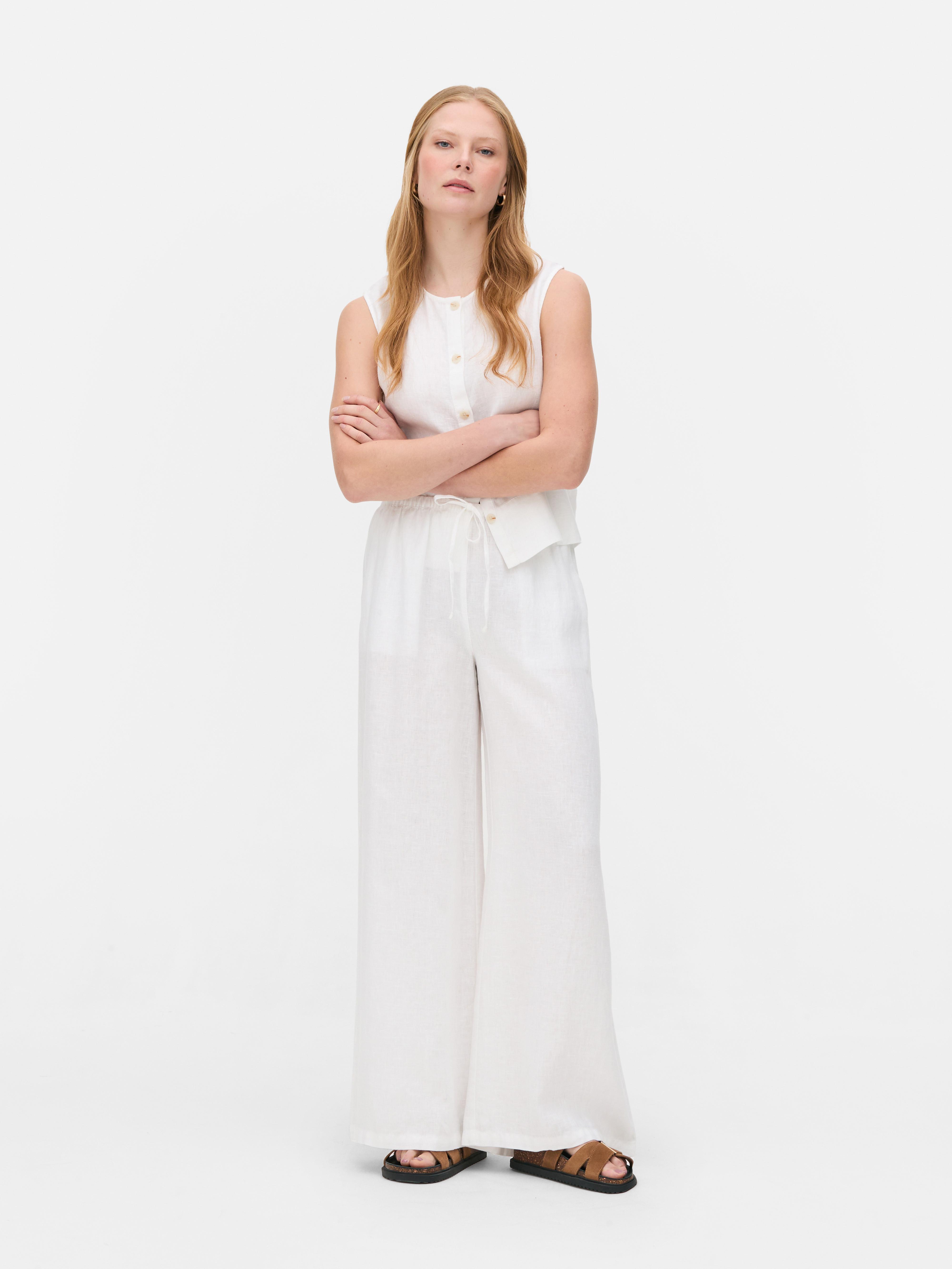 The Edit Linen Pants