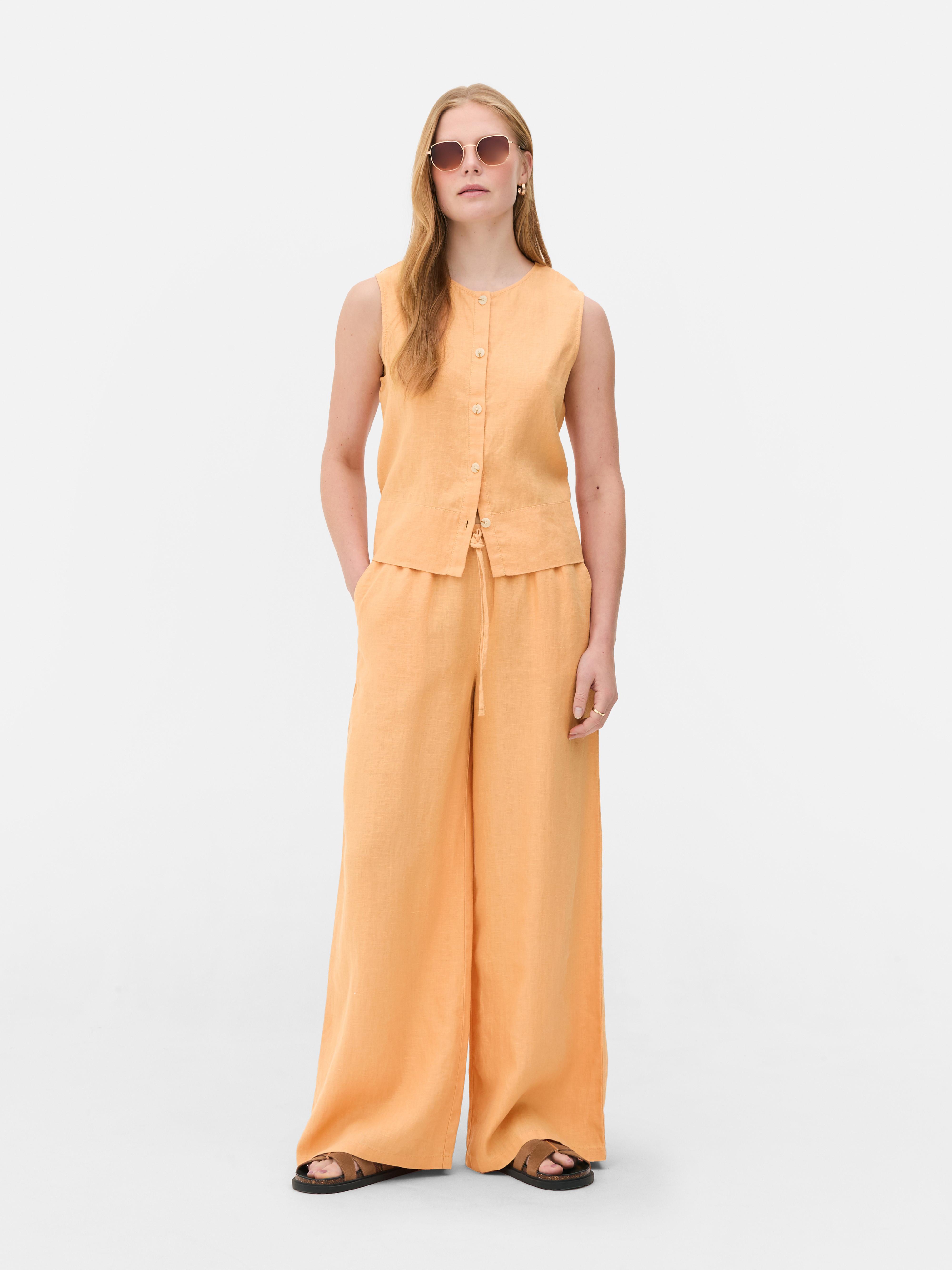Pantalones de lino de The Edit