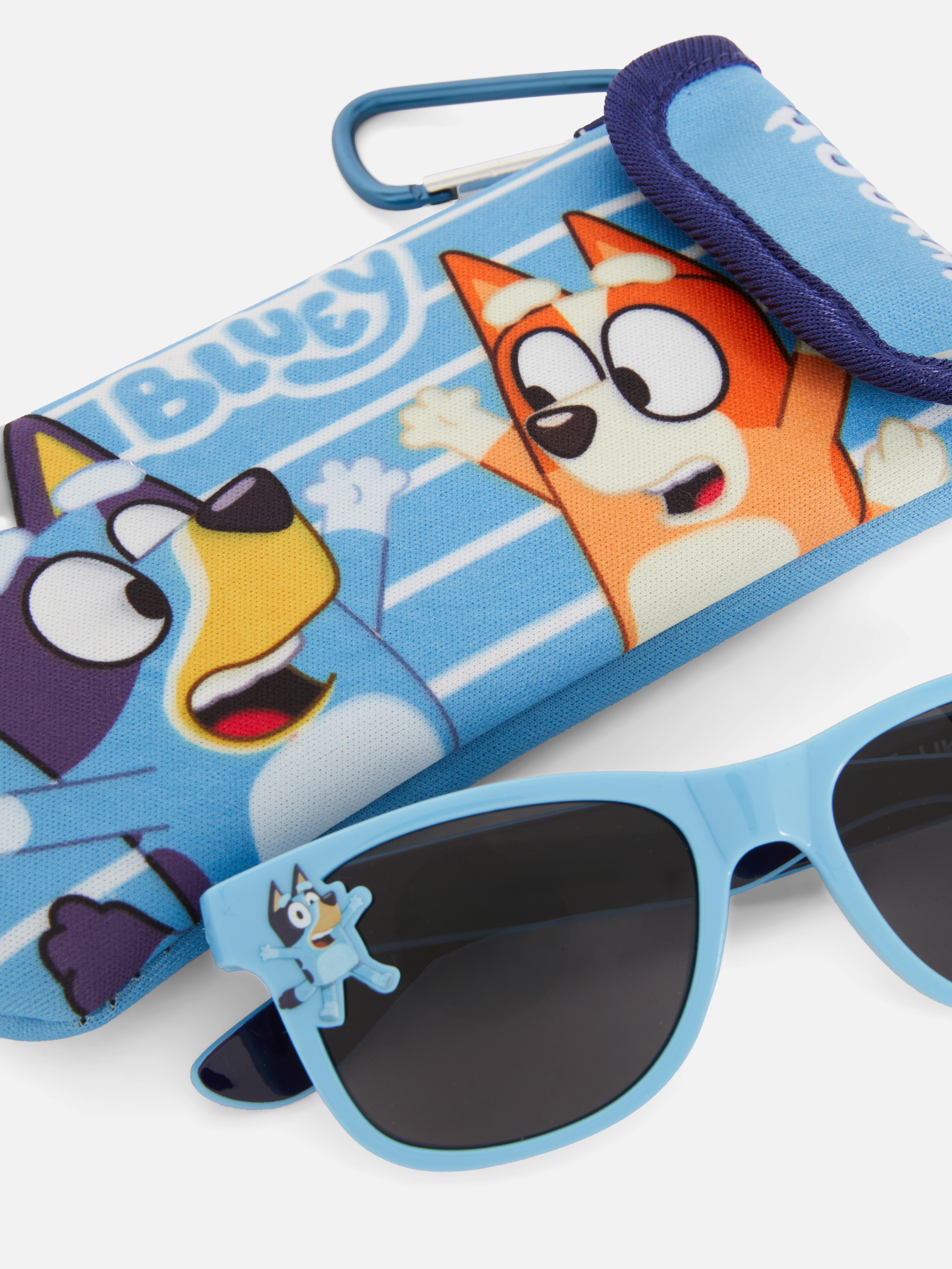 Occhiali da sole con custodia Bluey