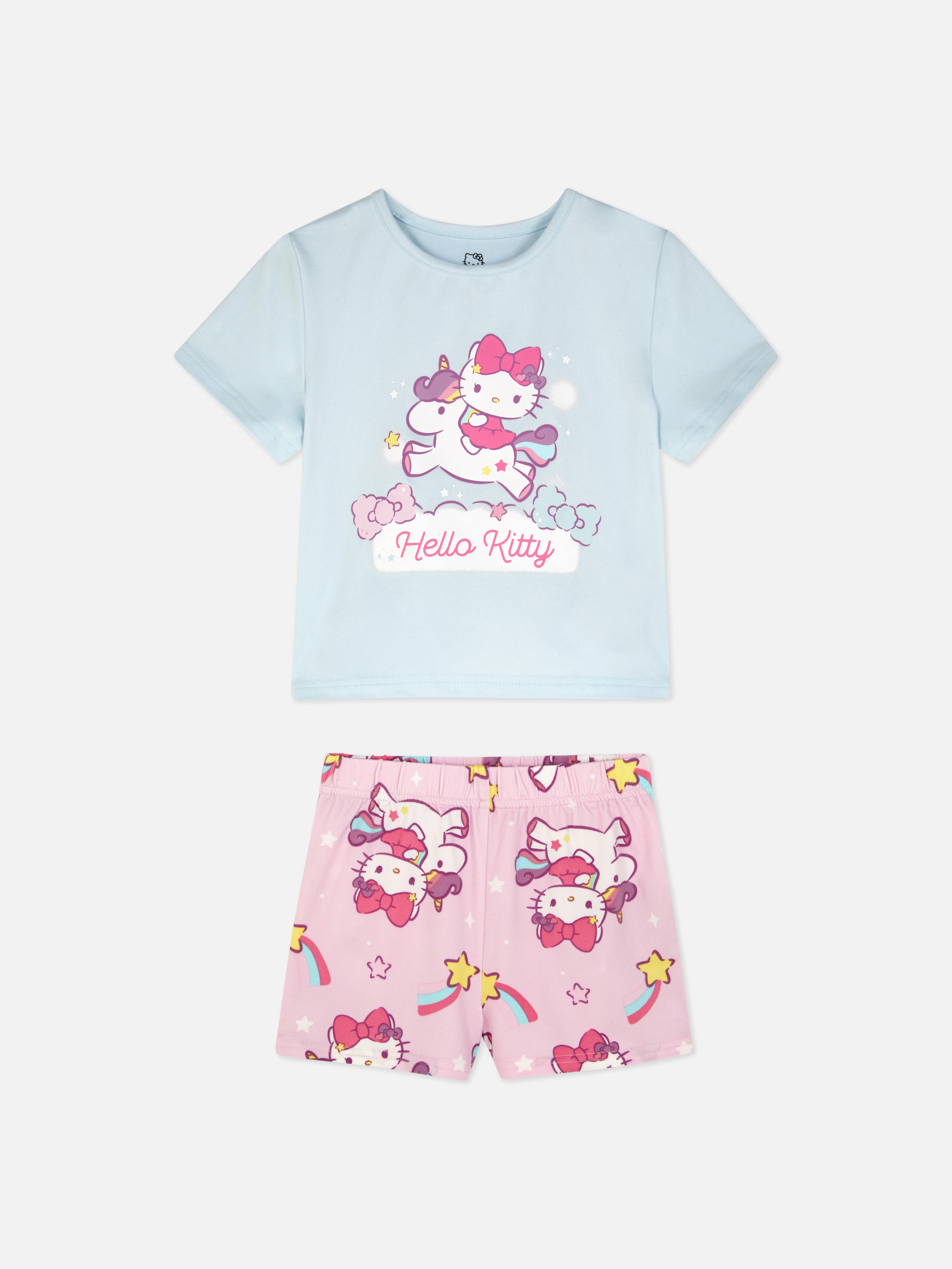Kurzer „Hello Kitty“ Schlafanzug