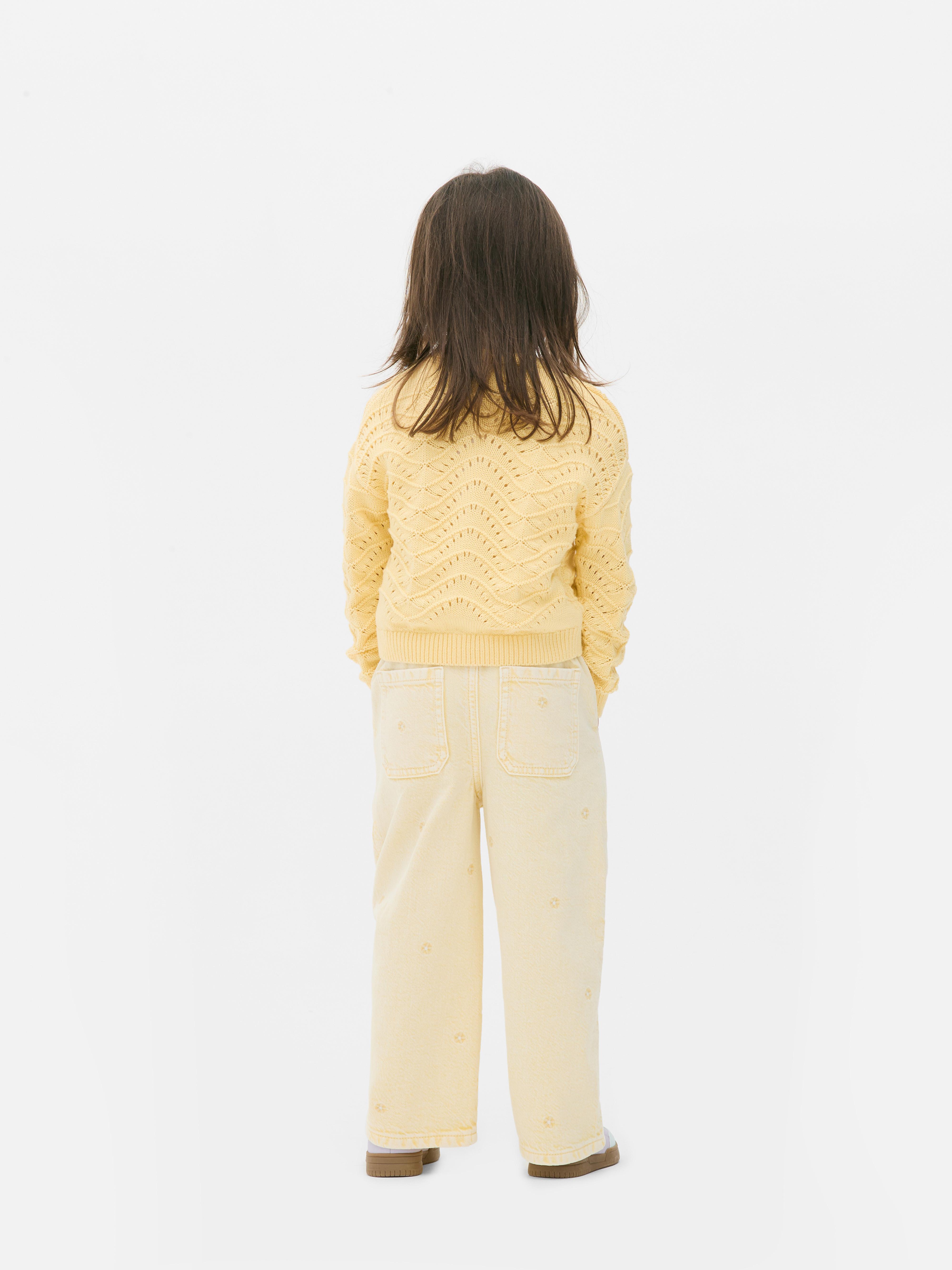 Printed Paper Bag Wide Legs