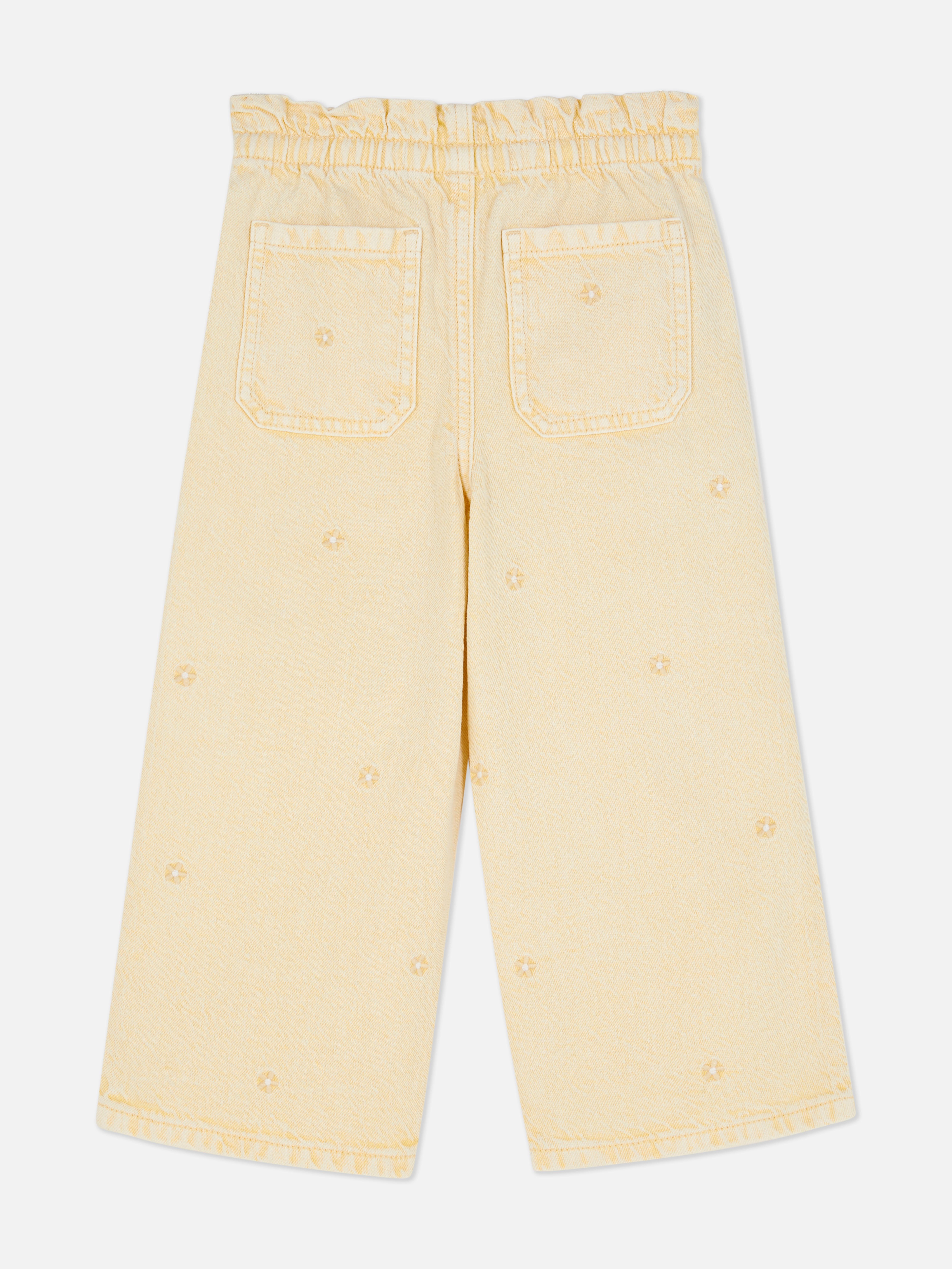 Printed Paper Bag Wide Legs