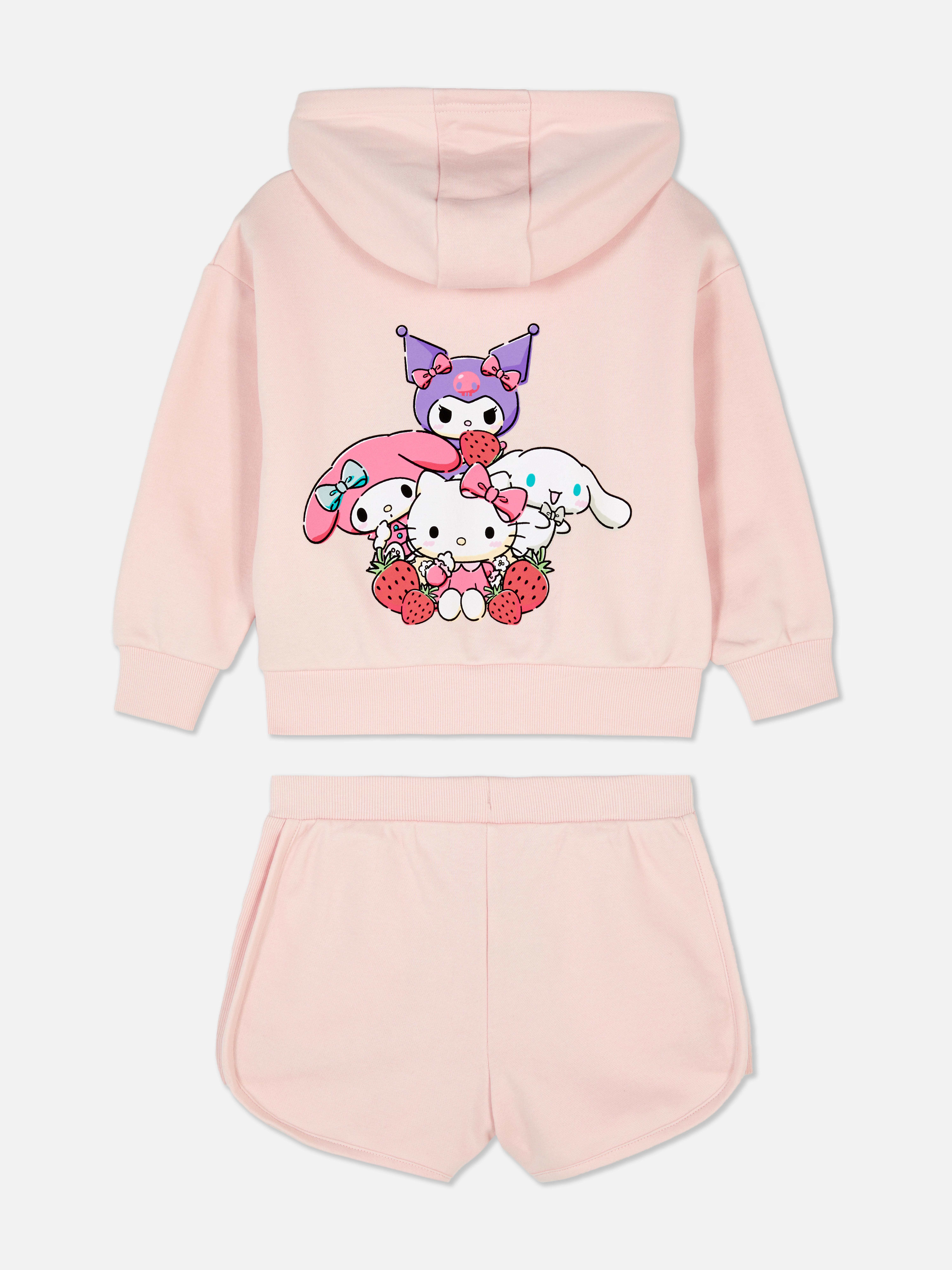 Sudadera con capucha y pantalón corto de Hello Kitty