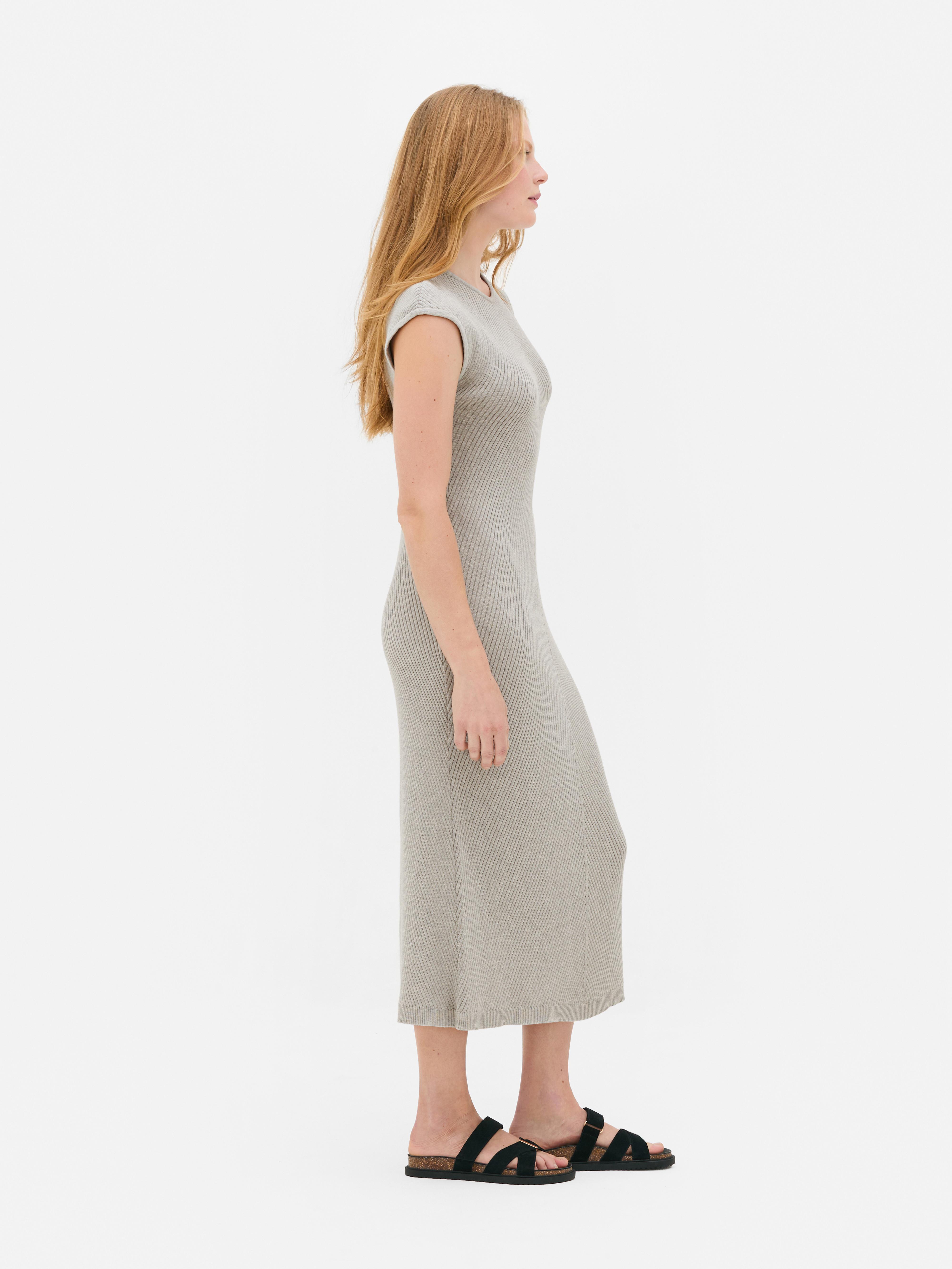 Women's Gray The Edit Knit Dress | Primark