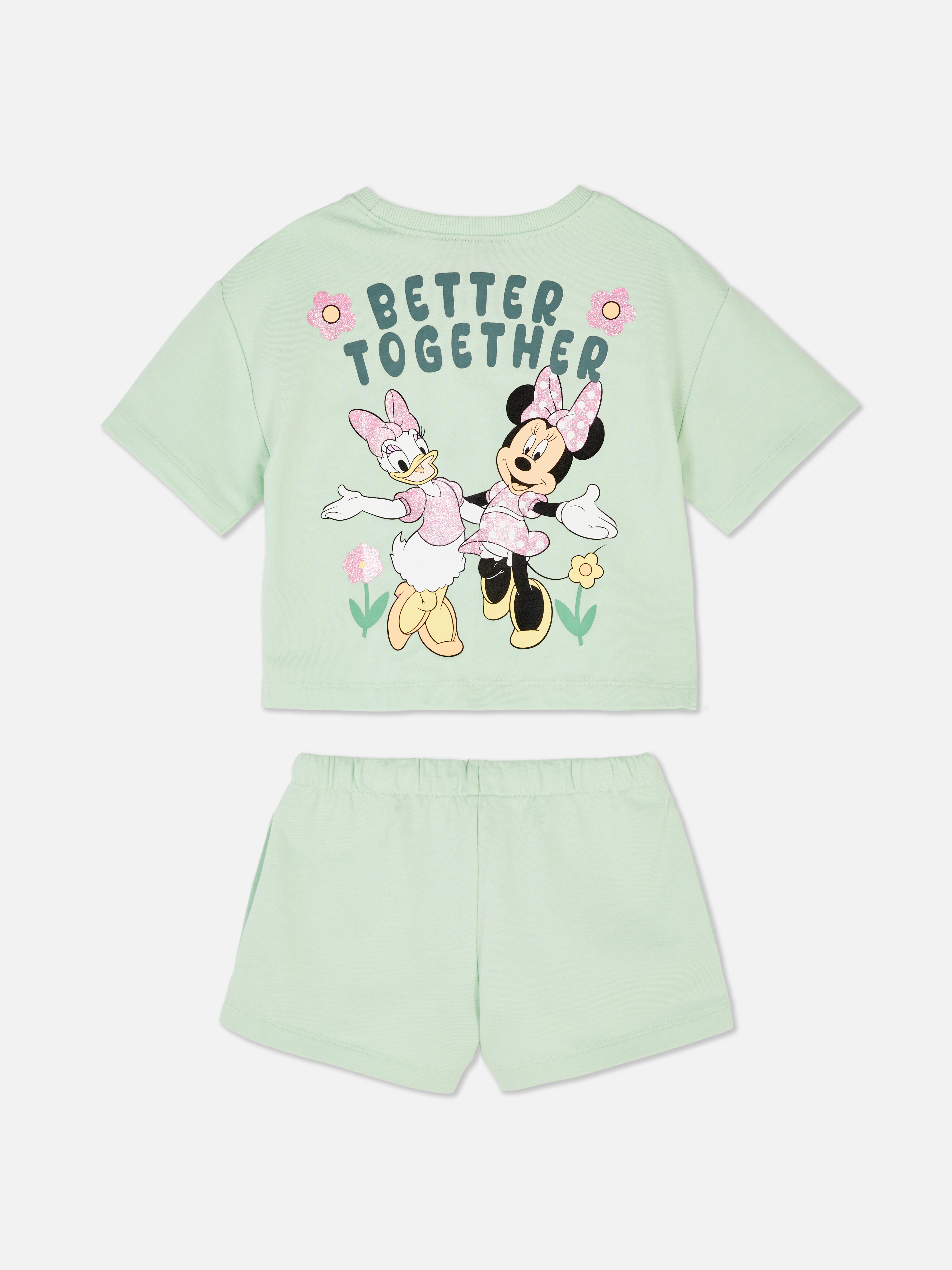 Ensemble t-shirt et short Disney Minnie Mouse et Daisy Duck