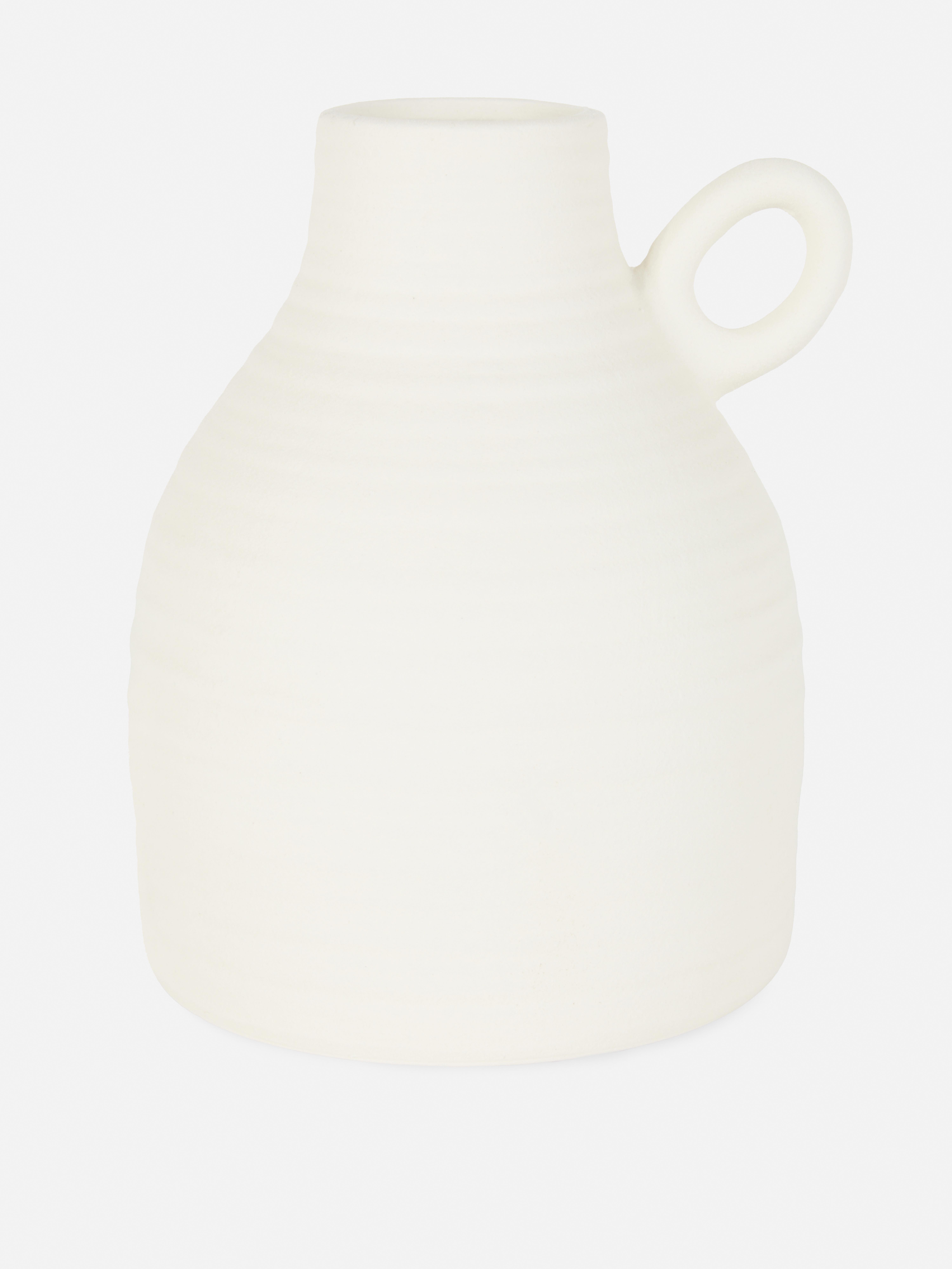 Ridged Jug Vase