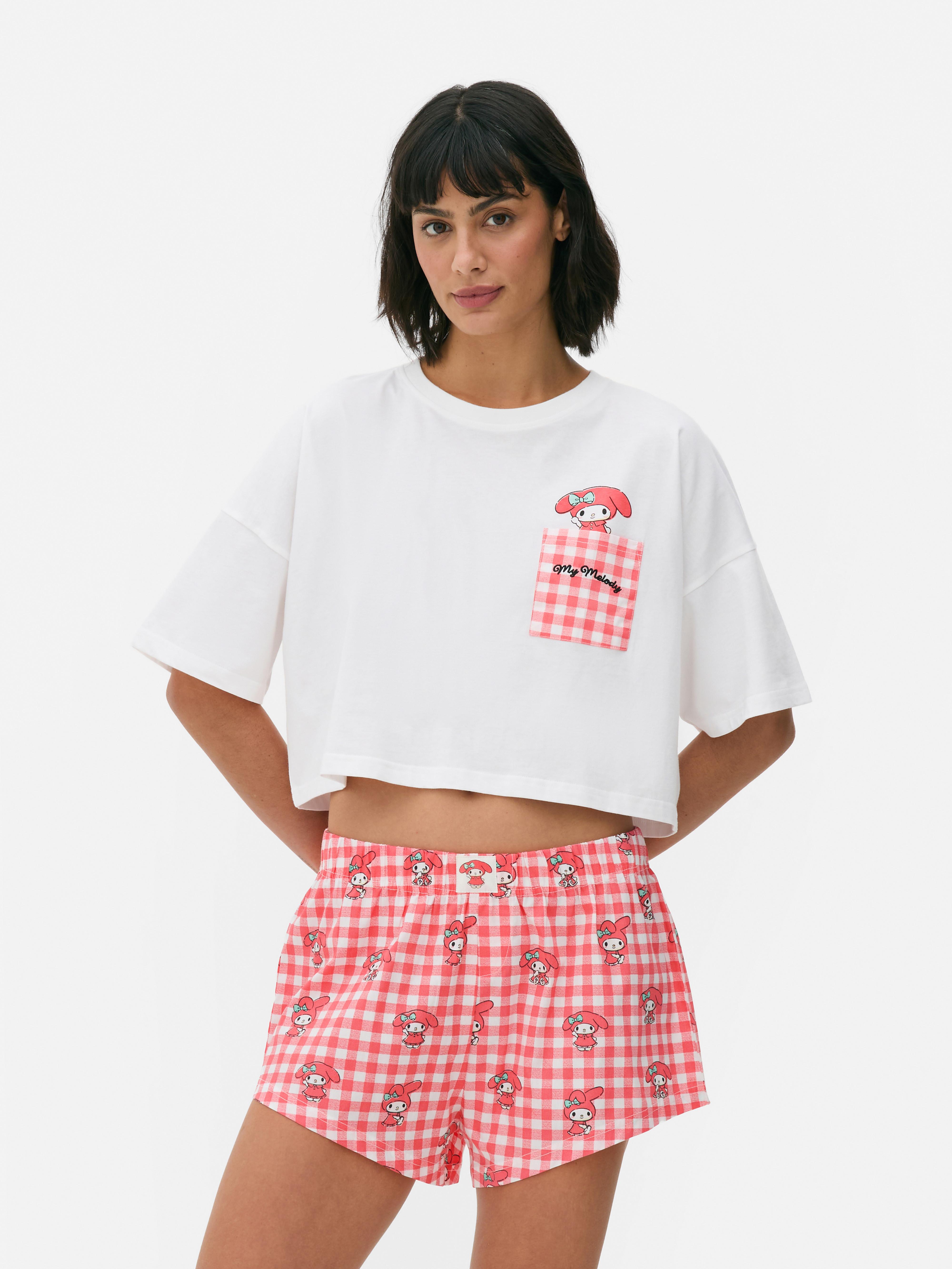 Pijamale scurte My Melody Hello Kitty