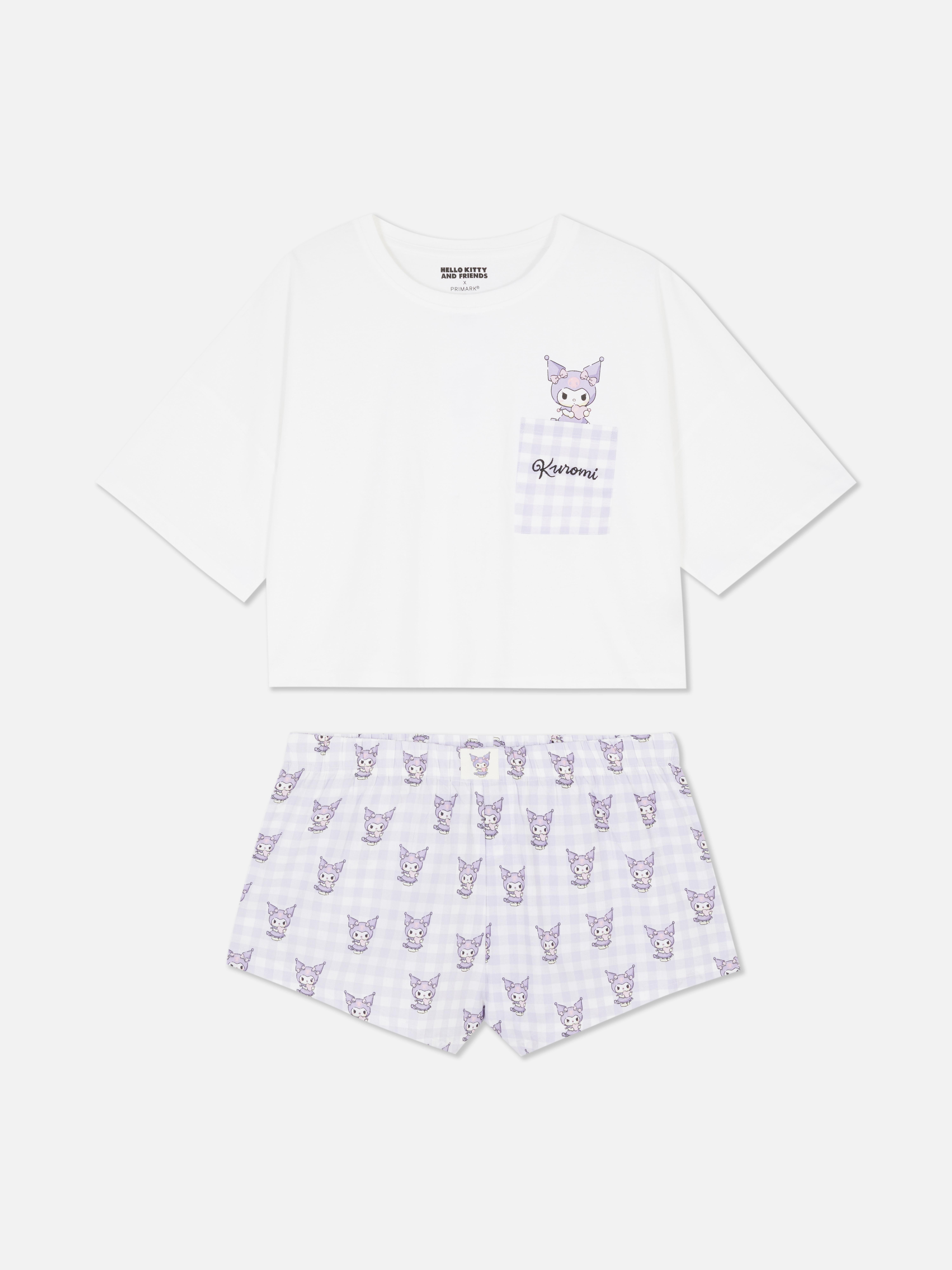 Pijamale scurte My Melody Hello Kitty