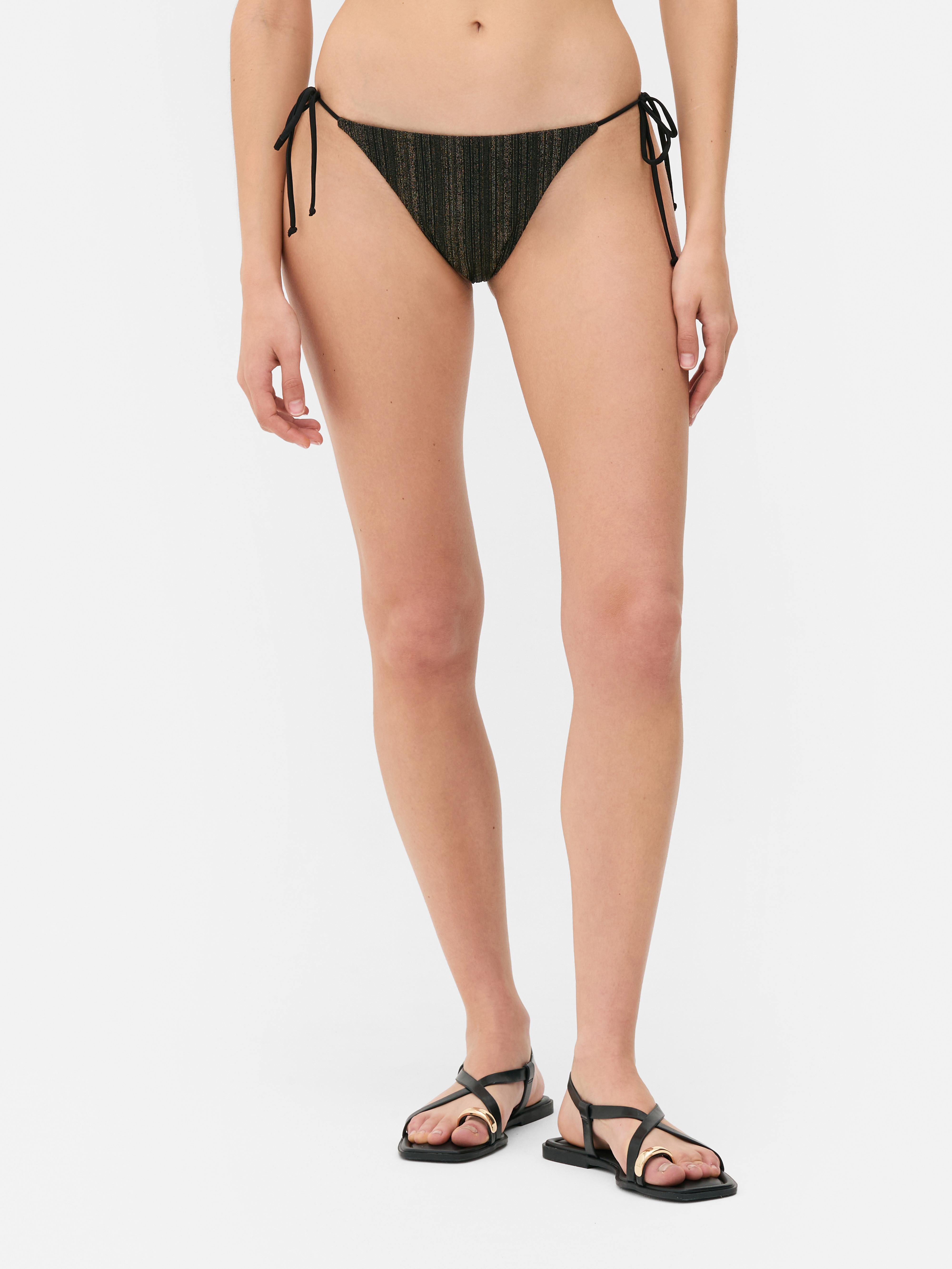 Braguitas de bikini brillantes