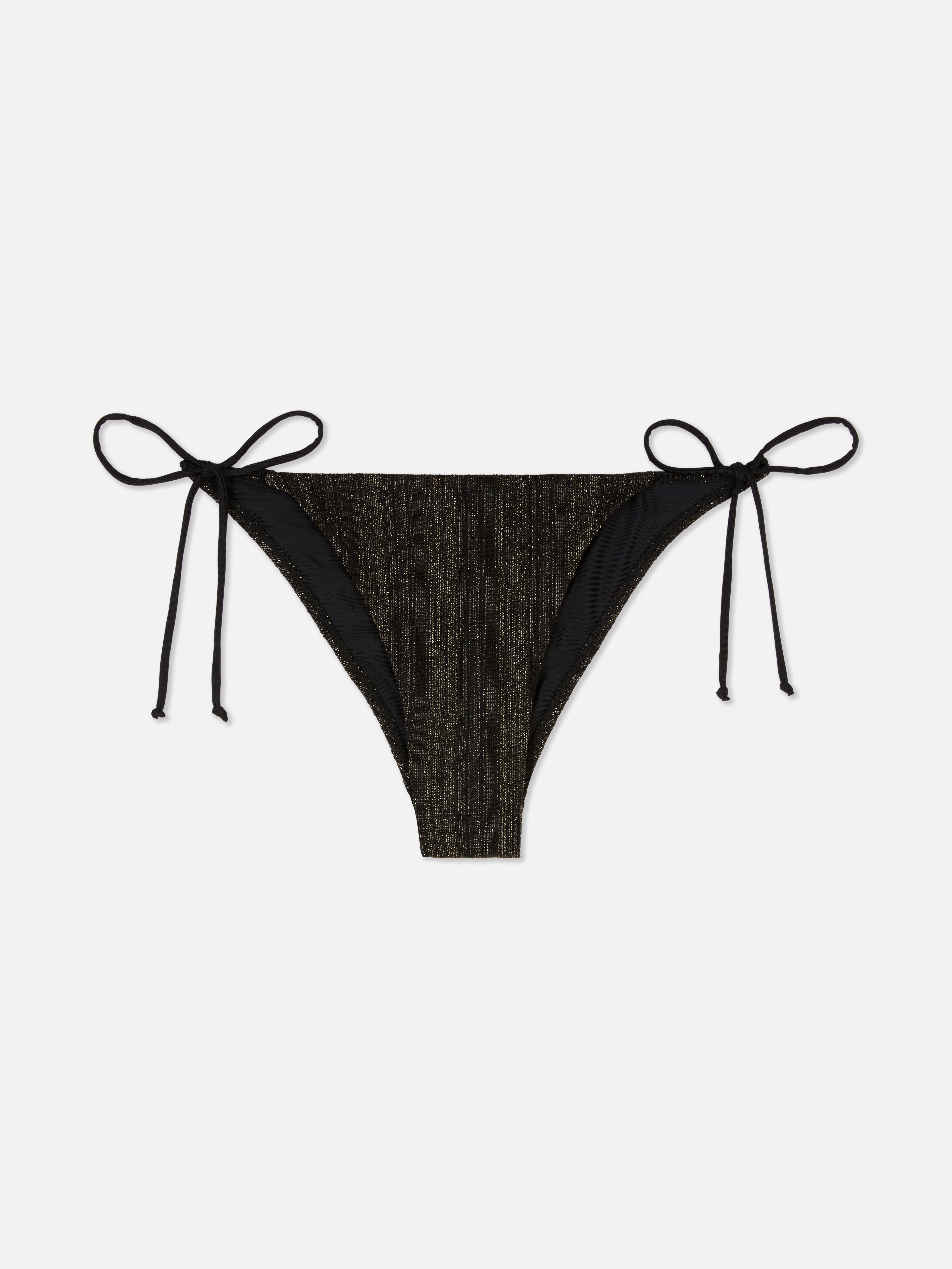 Braguitas de bikini brillantes