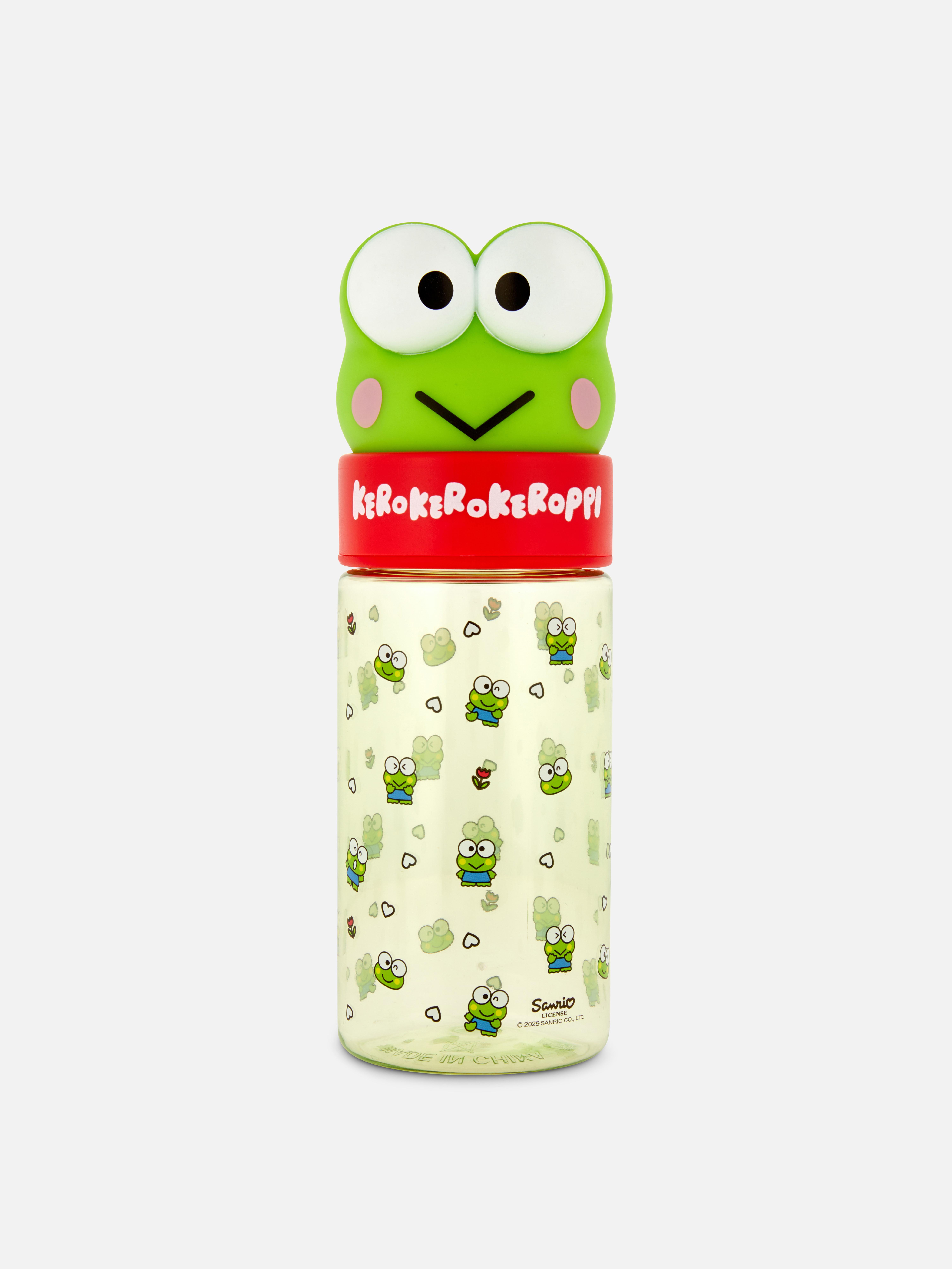 Butelka na wodę z motywem Hello Kitty i Keroppi