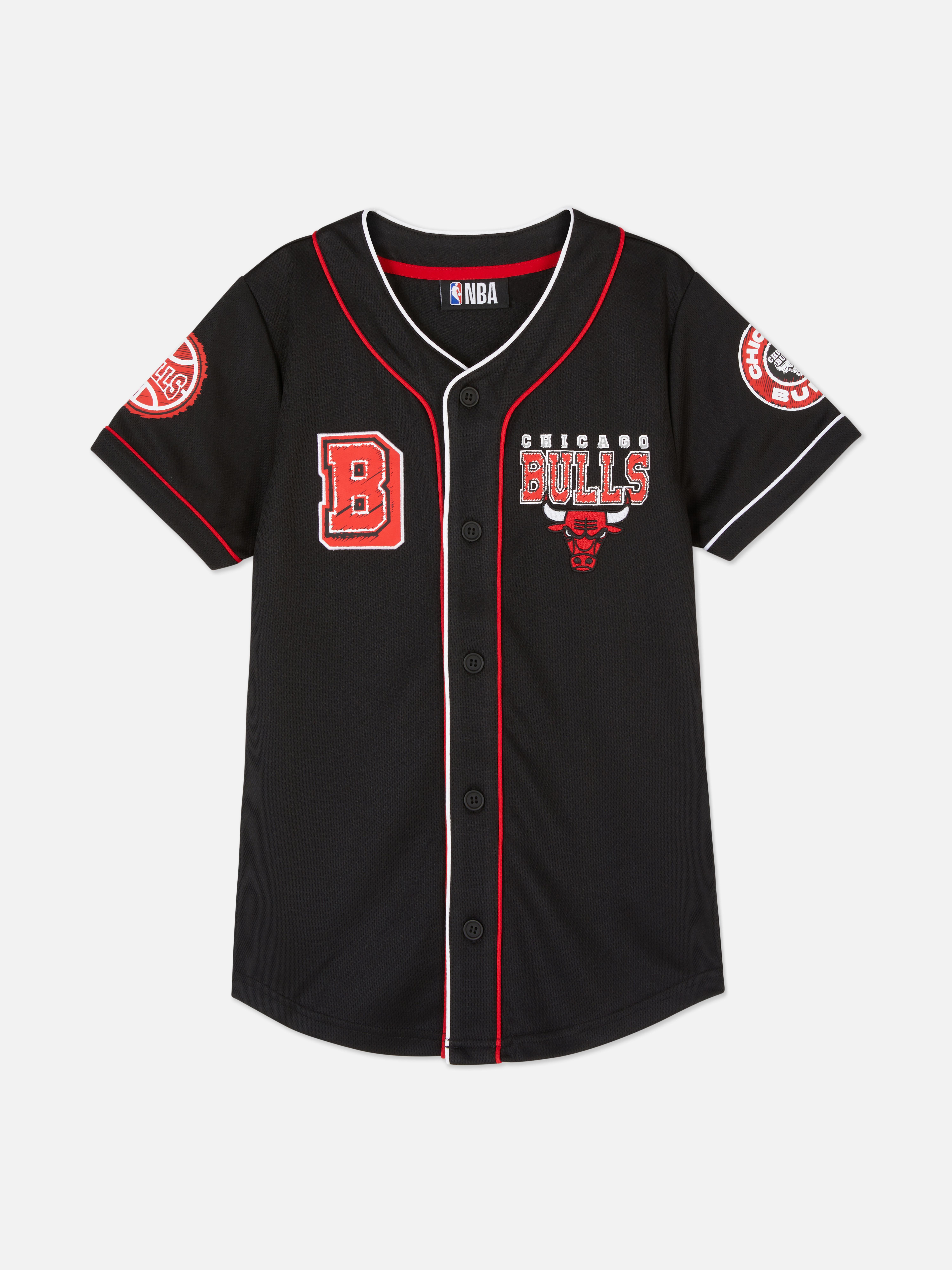 NBA Chicago Bulls Baseball Shirt