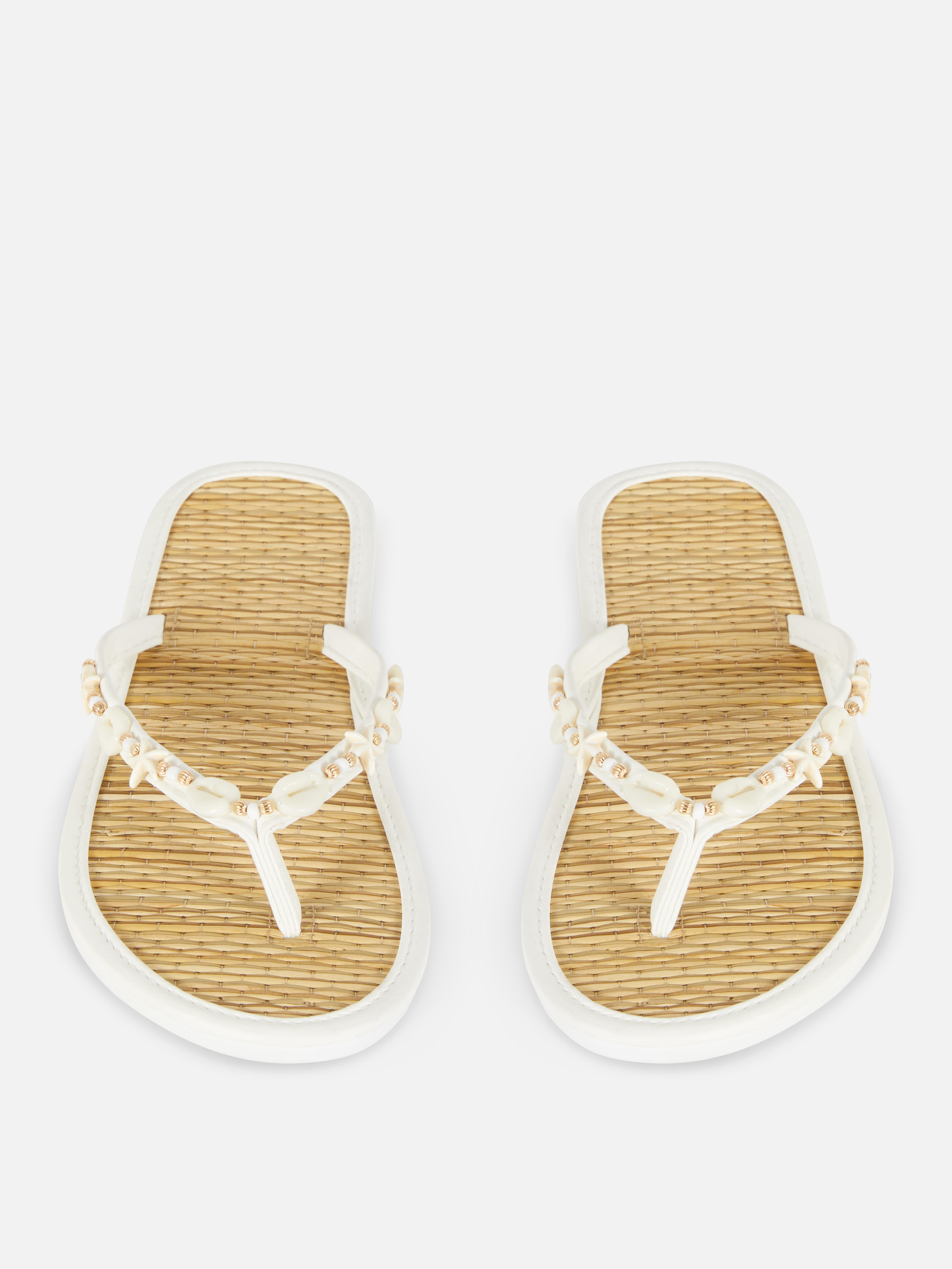 Teenslippers van zeegras