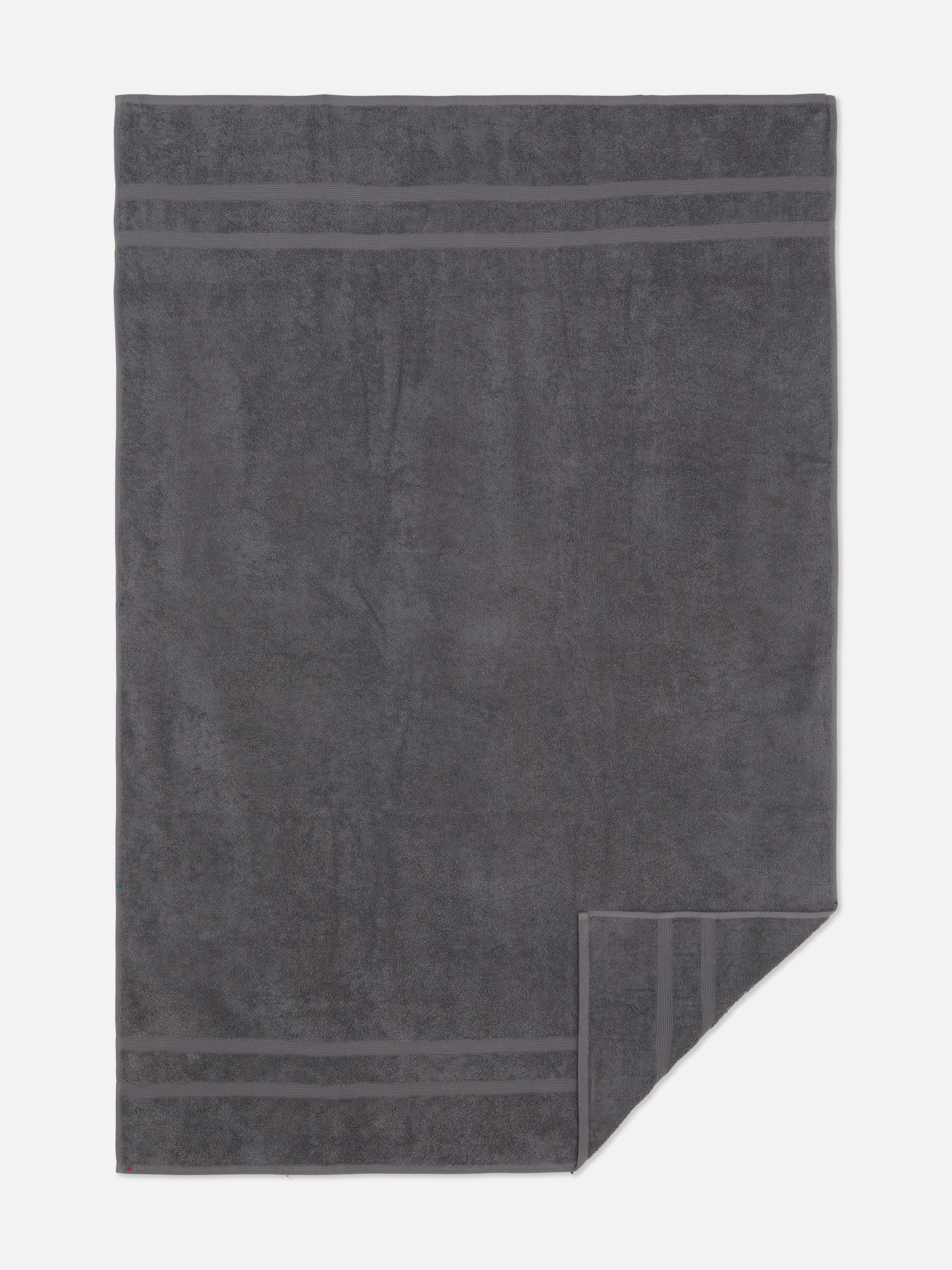 Set 2 Asciugamani Da Bagno Extra Large In Microfibra A Coste 89x178 Cm - Morbidi E Assorbenti Per Hotel, Spa, Spiaggia, Blu