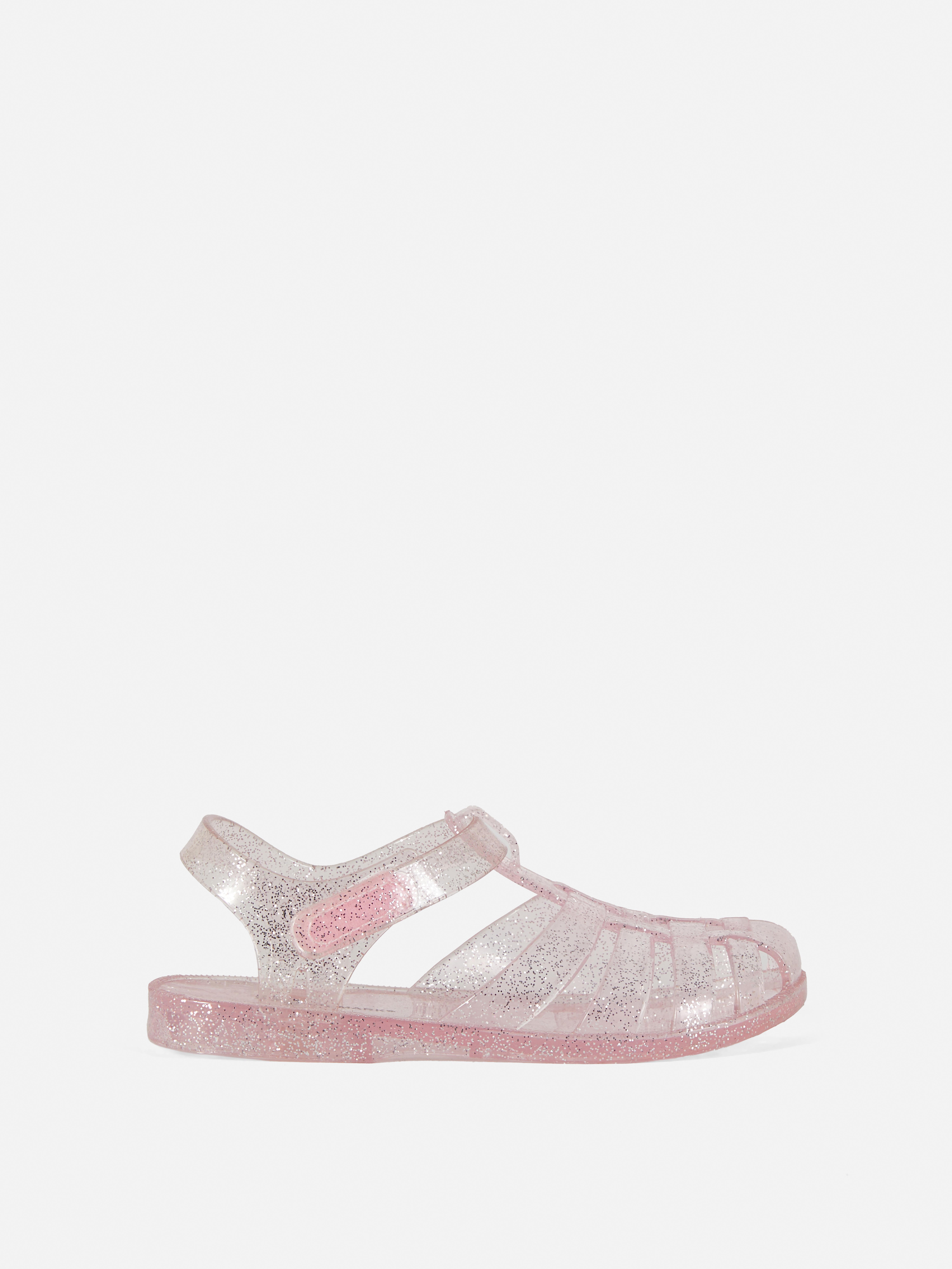 Glittery Jelly Sandals