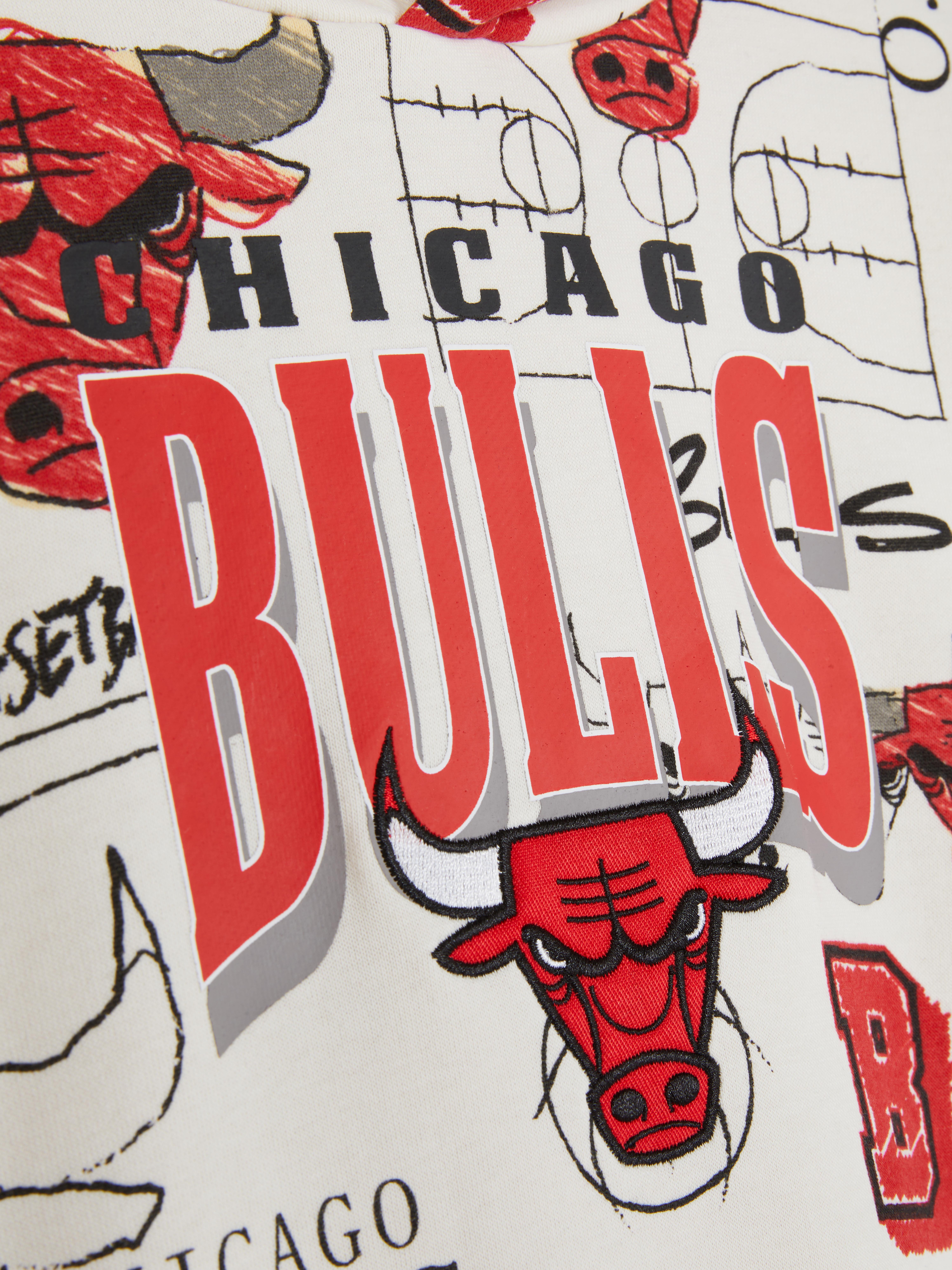Felpa con cappuccio NBA Chicago Bulls
