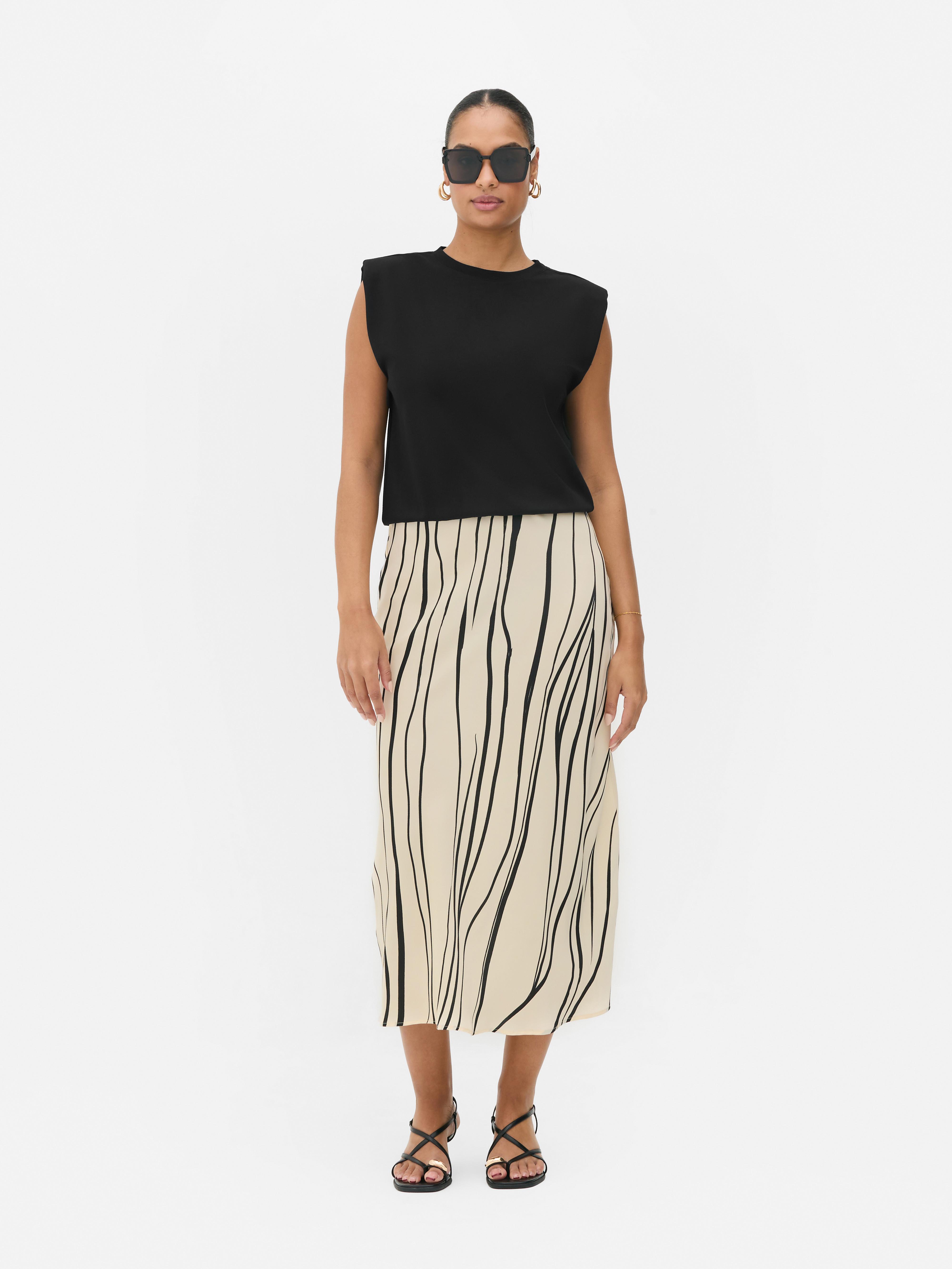 Robe mi-longue 2-en-1 en satin