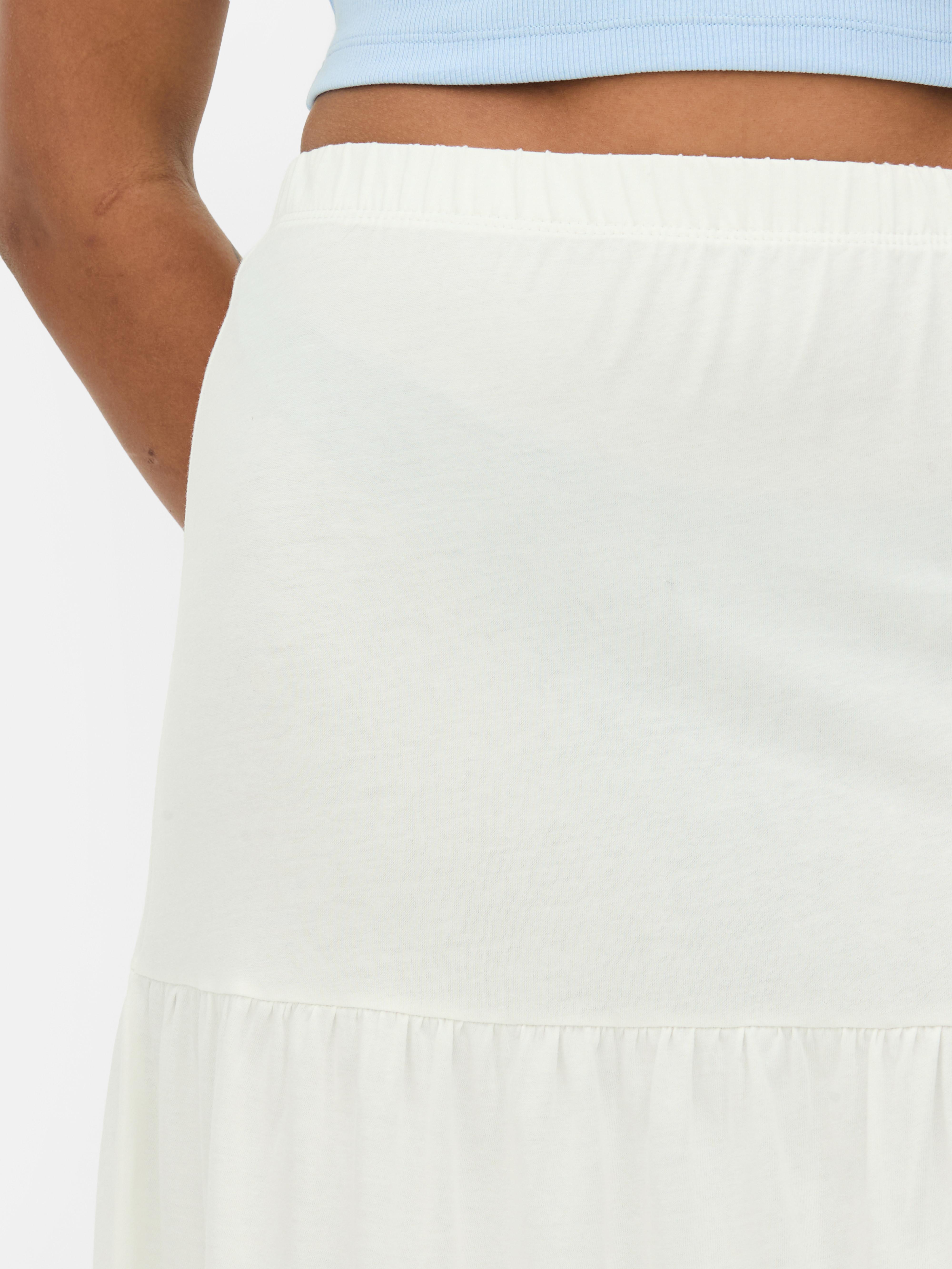 Tiered Maxi Skirt