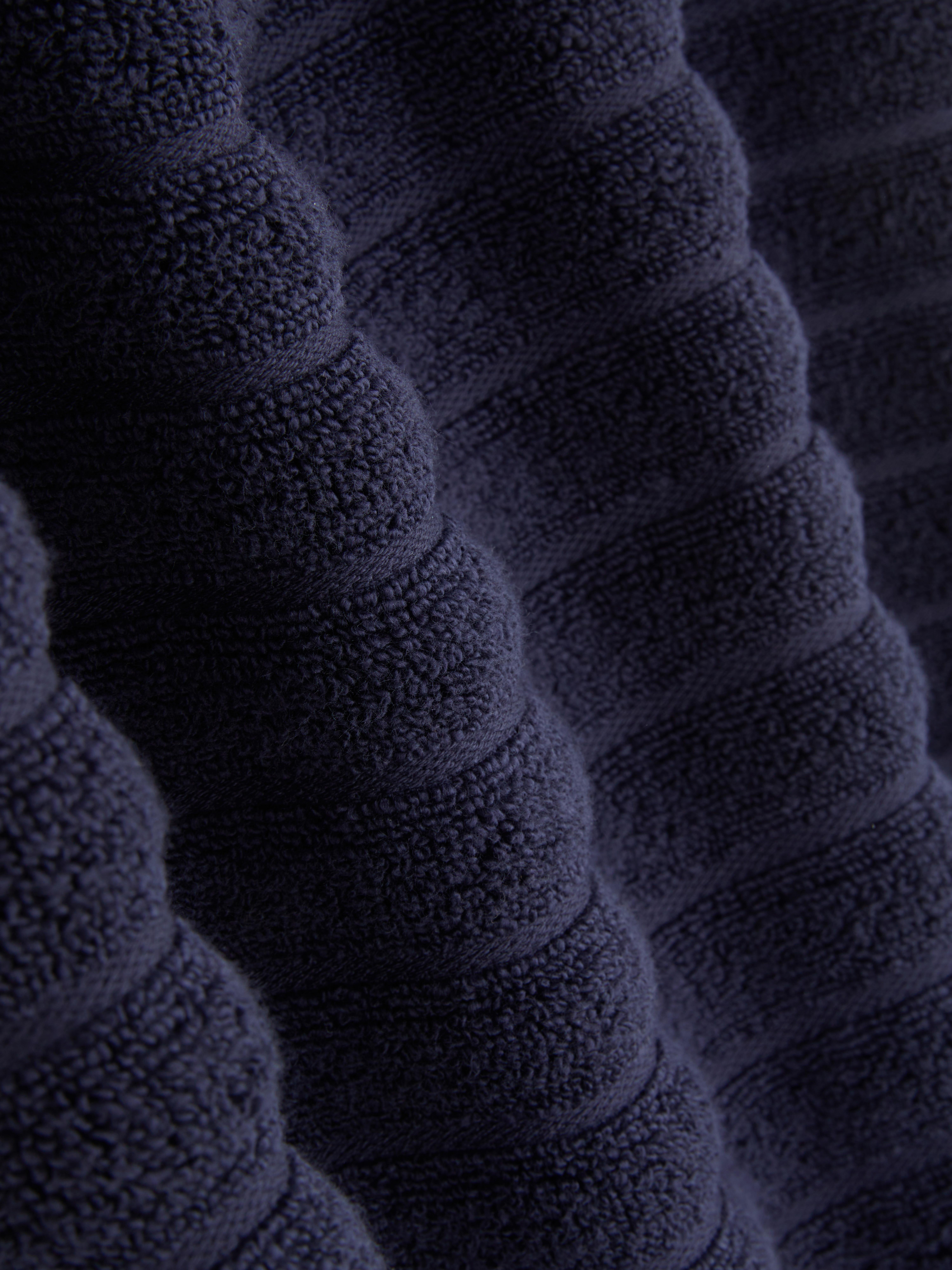 Extra Large Ribbed Bath Towel