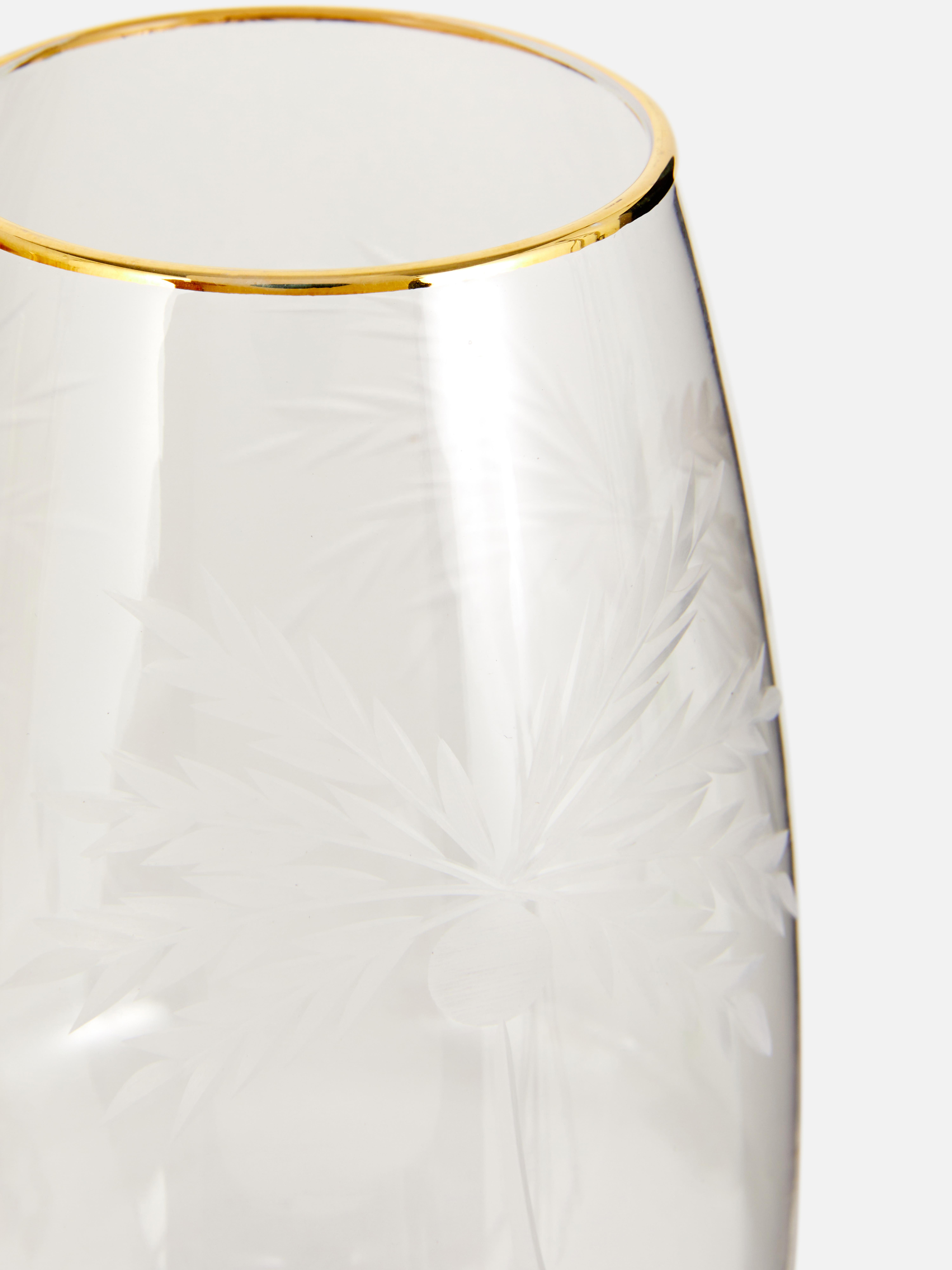 The Edit Palm Tree Wine Glass