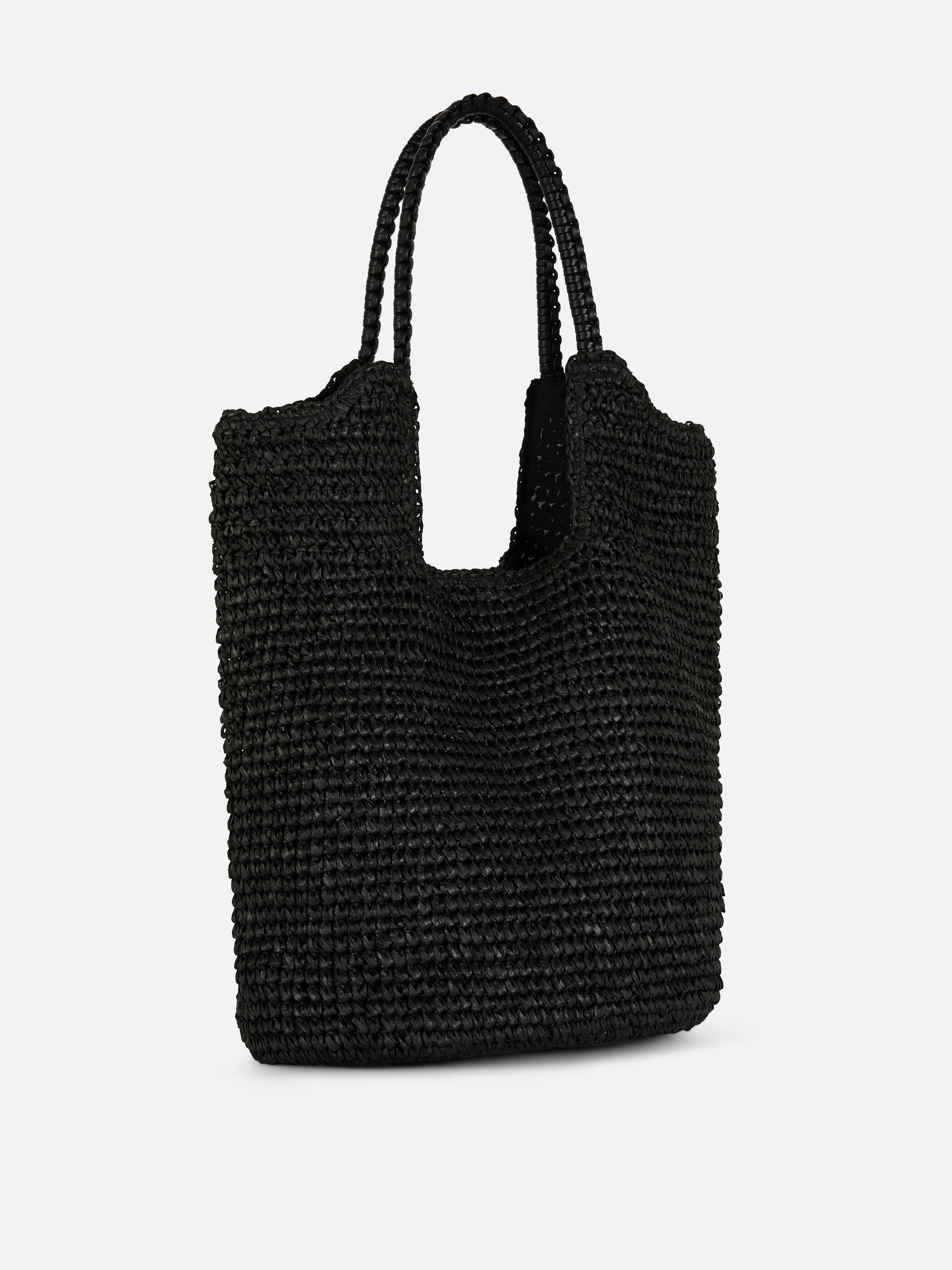 Bolso shopper de paja de Paula Echevarría